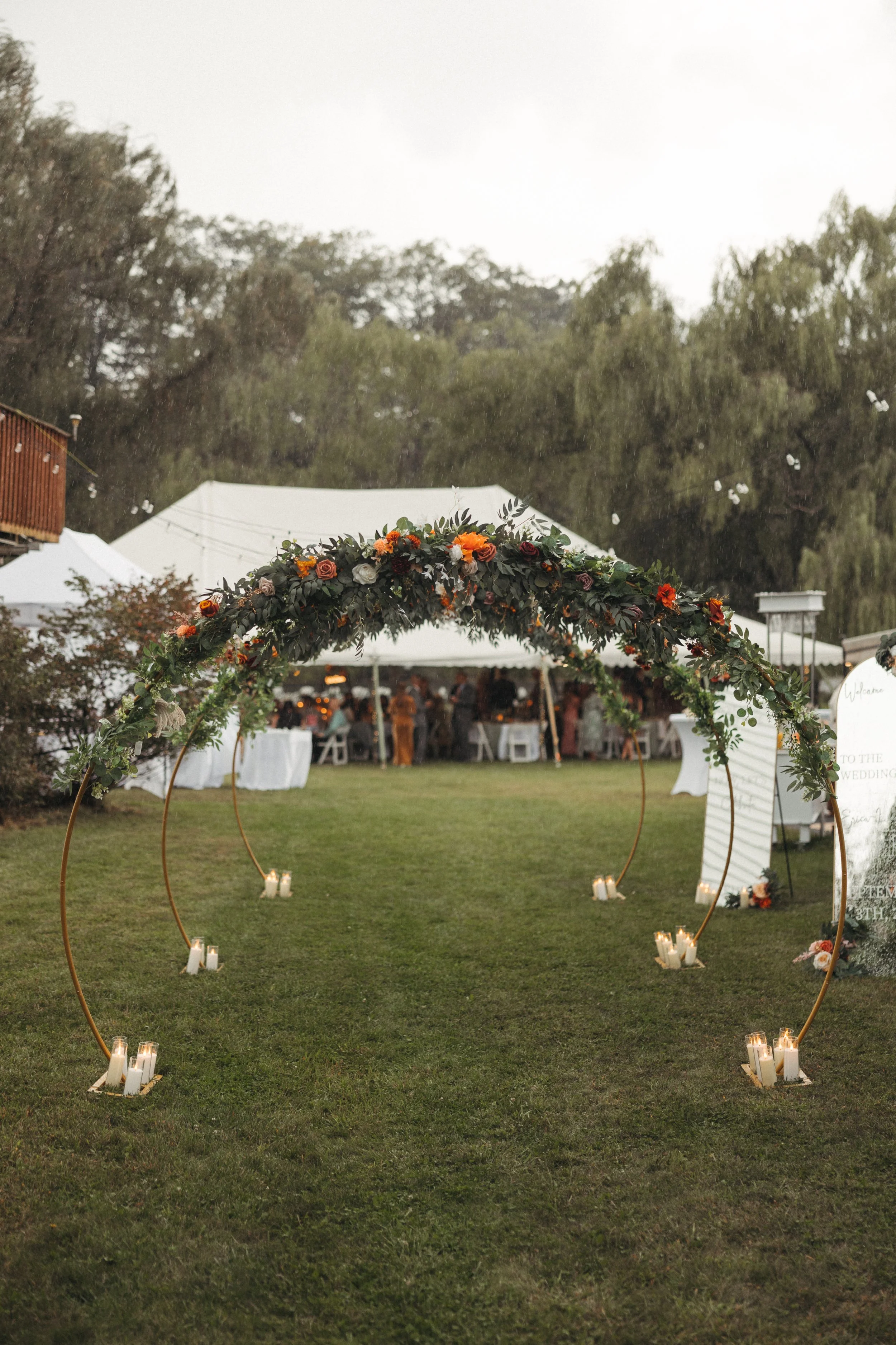Backyard Hudson Valley NY Wedding