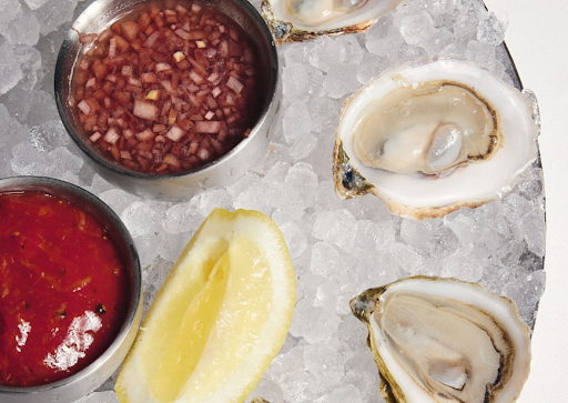 Oysters - Paris Cafe Brunch - Raw Bar