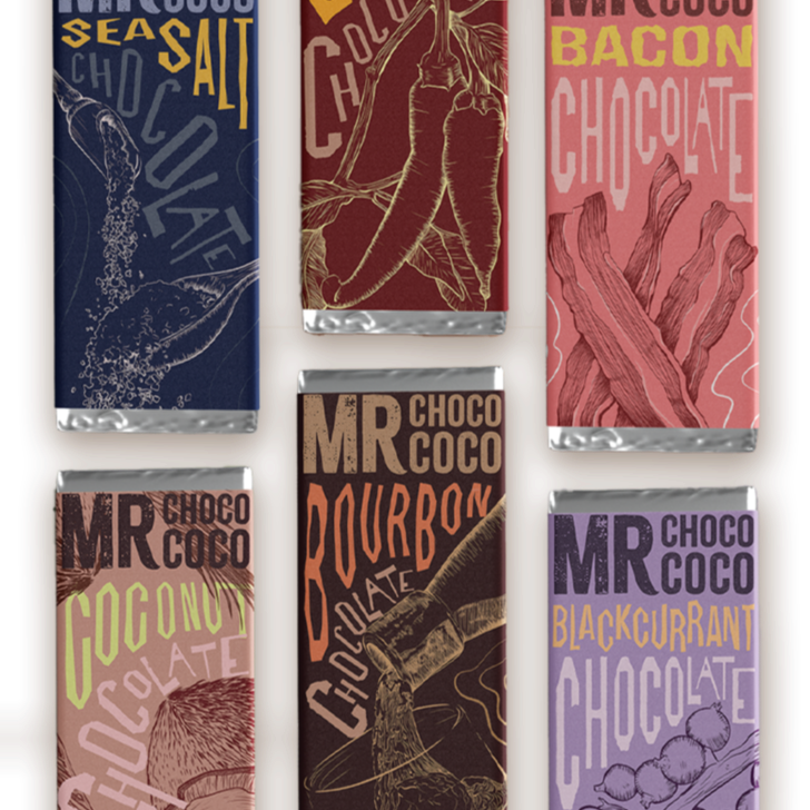 30 Days of Chocolate - Social Media/ Packaging Branding