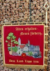 Der Heimatverein hat eine Standarte