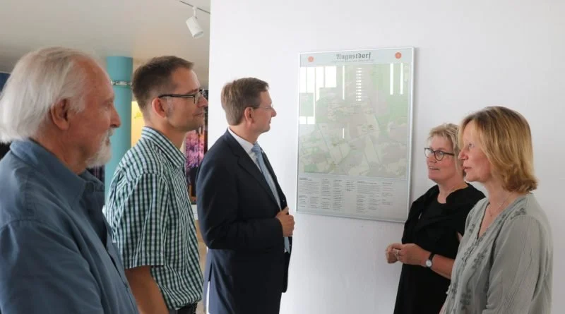Alte Karte von Augustdorf erstellt