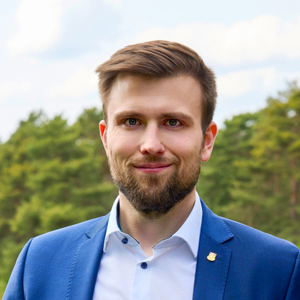 Mats Uffe Schubert. Vorstands Vorsitzender des Heimatvereins Augustdorf