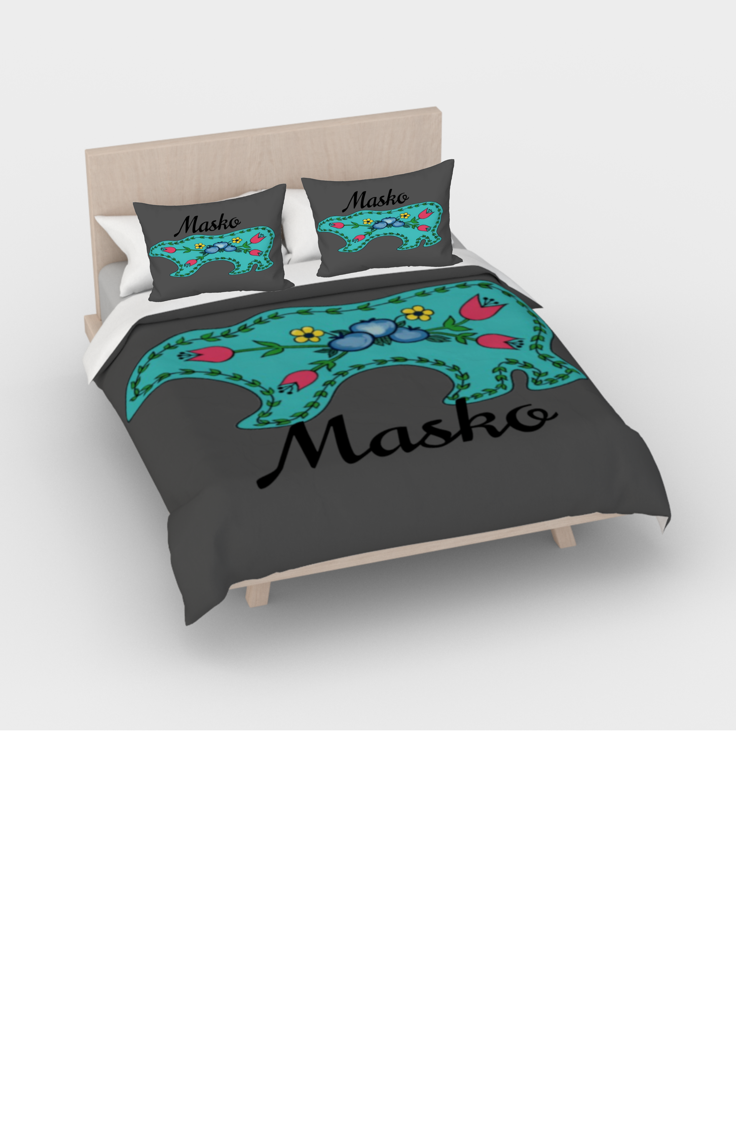Ensemble de Housse de couette Masko