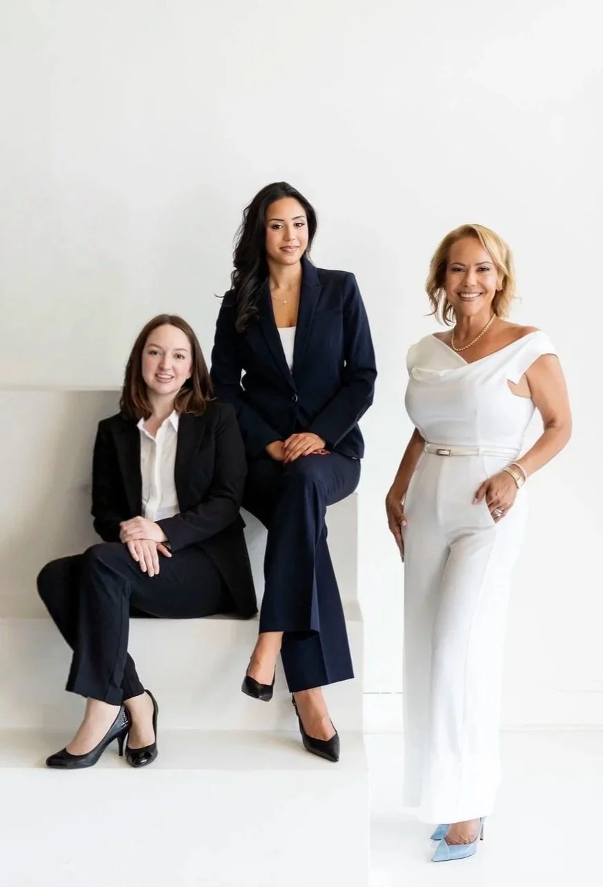 Dr. Mullen left, Kristen middle, Dr. Diaz right