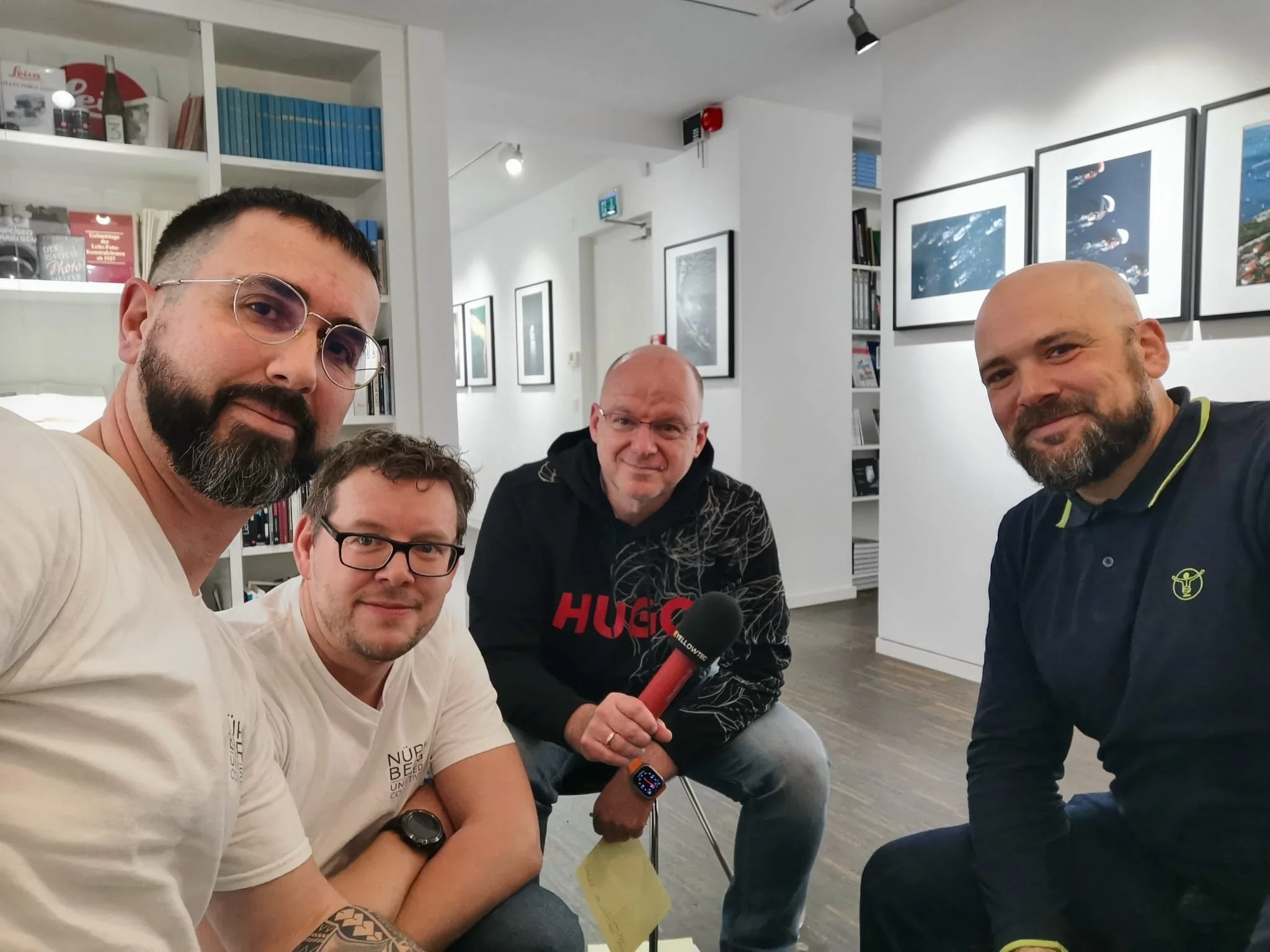 wir sind im on Air…