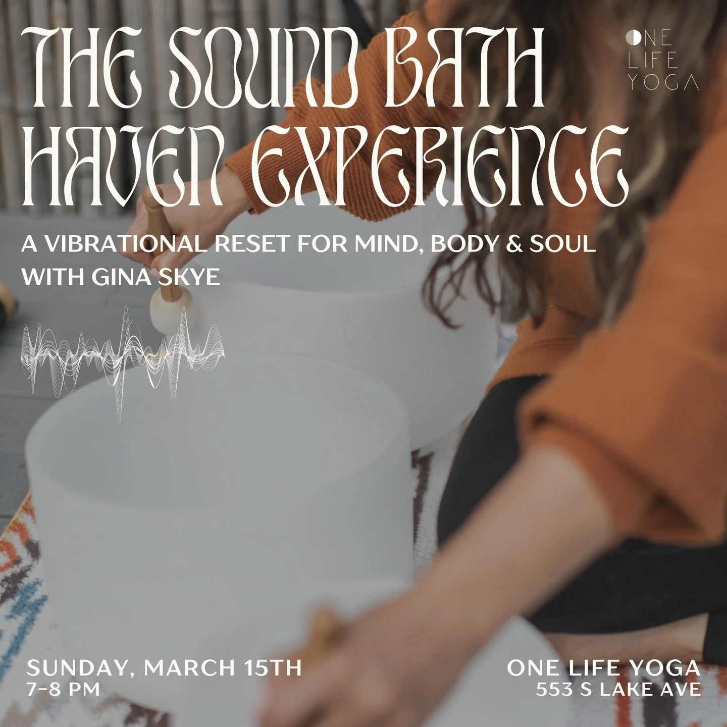 Sunday evening plans: deep rest and a room full of healing sound. ✨

Gina Skye returns to OLY this weekend for her Sound Bath Haven Experience, with gentle breathwork and the layered tones of crystal singing bowls, Tibetan bowls, ocean drum, and chim