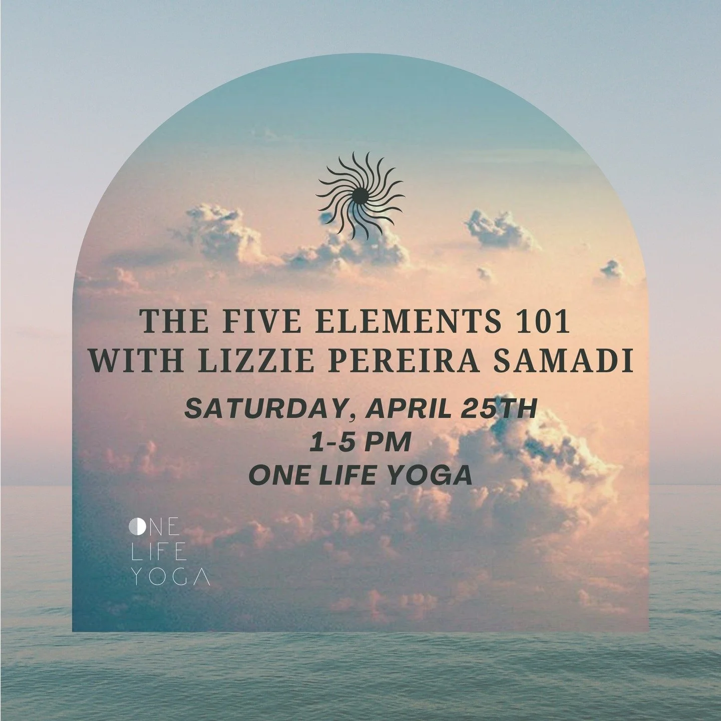 Next Saturday, Lizzie is leading a 4-hour workshop exploring the Five Elements through yoga, breathwork, ritual, and lecture, drawing from both Ayurvedic and Traditional Chinese Medicine perspectives.

We&rsquo;ll begin with a 75-minute Elemental yog