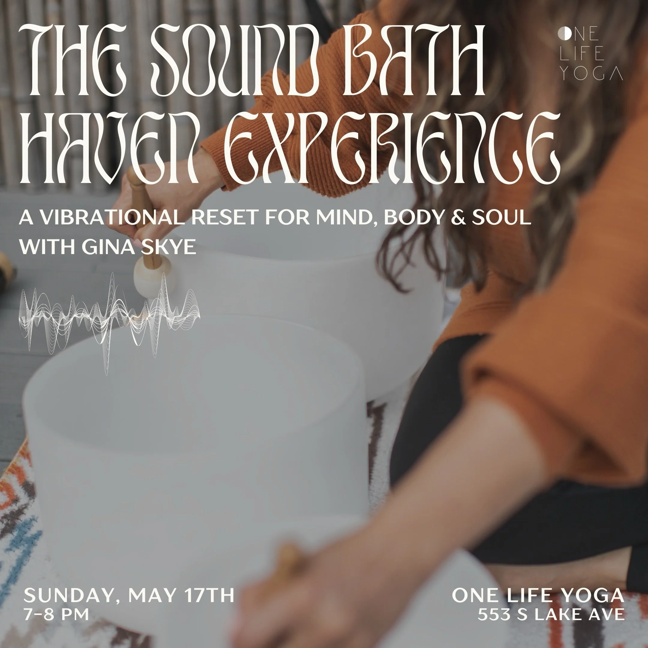 Gina Skye is back this weekend for another Sound Bath Haven Experience 🌑

Held in the lingering energy of the Super New Moon in Taurus, this evening is an invitation to integrate, soften, and let your system fully receive what this lunar reset has b