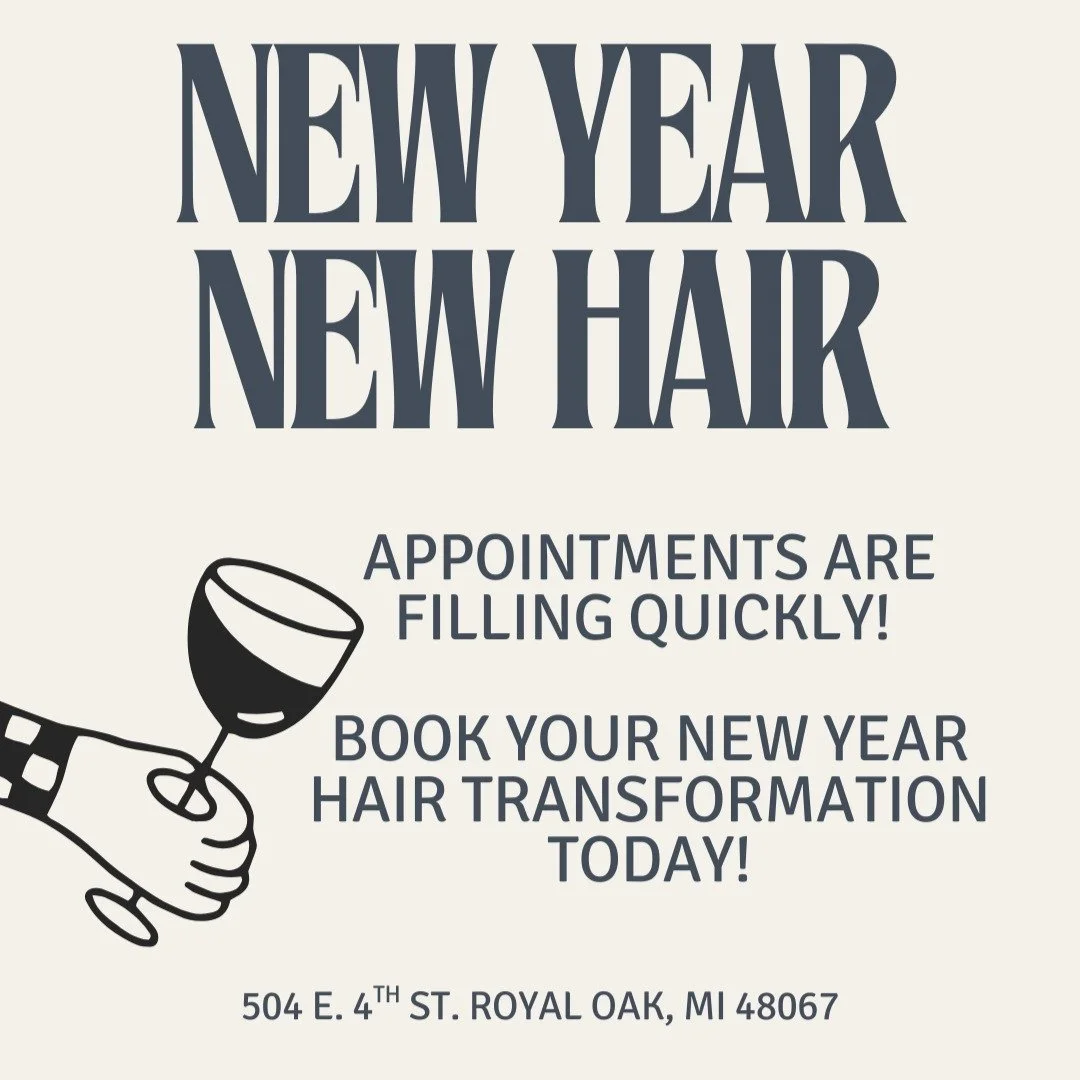 Start the new year off with the best looking hair in town! 

Click on the link in my bio and book your appointment today! 

Act quickly though... spots are filling up fast!
&bull;
&bull;
&bull;
#royaloakhairstylist #sevenhaircare #redken