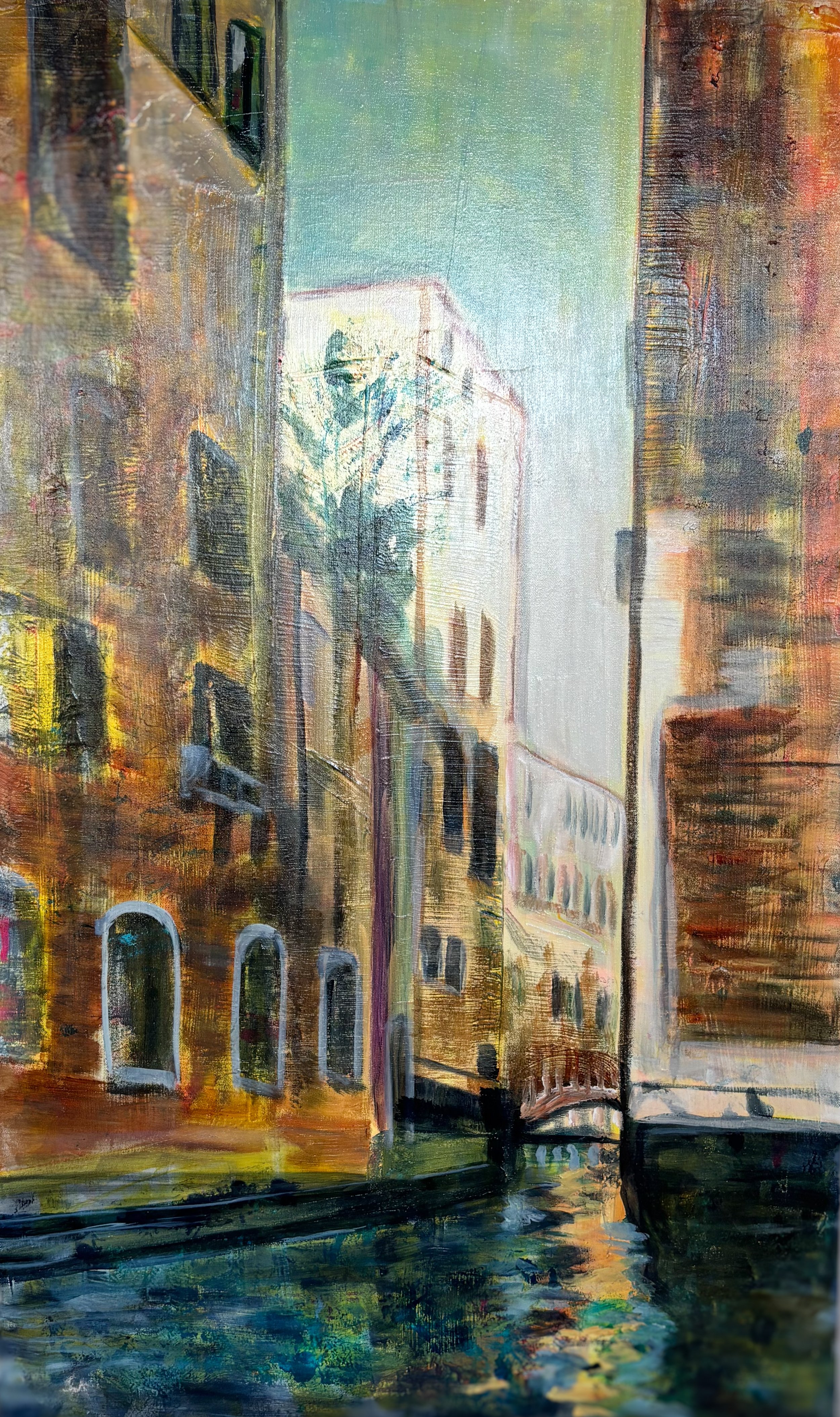 Venice 40” x 24” available at Dandelion Art Framing and Gallery