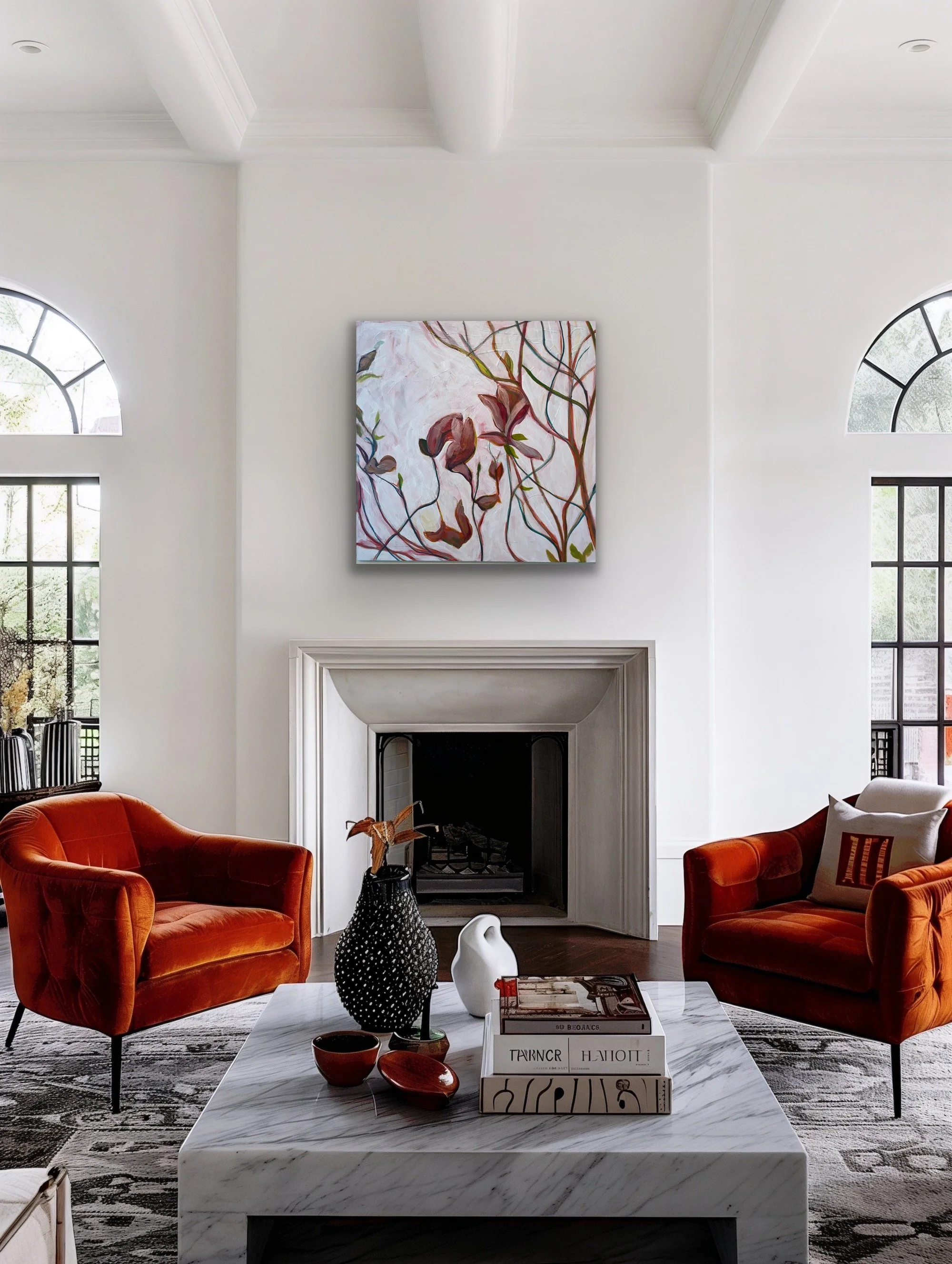 Through Sylvia's Eyes 36" x 36" $1370 available