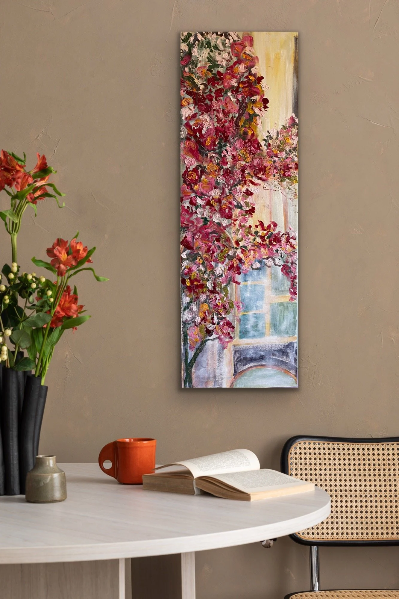 Tea Time 48" x 12" $720 available