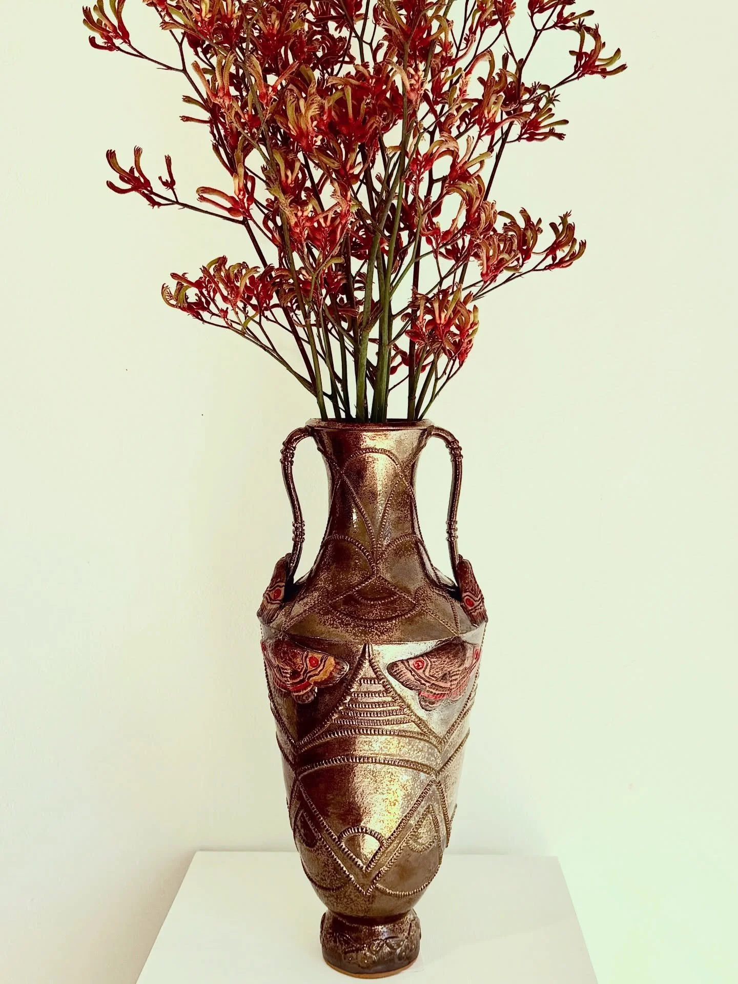 Earth &amp; Ether 2.0 ❤️&zwj;🔥🏺

Sister to the first version I made last year &amp; the first time I&rsquo;ve ever copied myself so closely &hellip;&amp; maybe not the last 😍

Really appreciating seeing the difference a couple of colours can make 