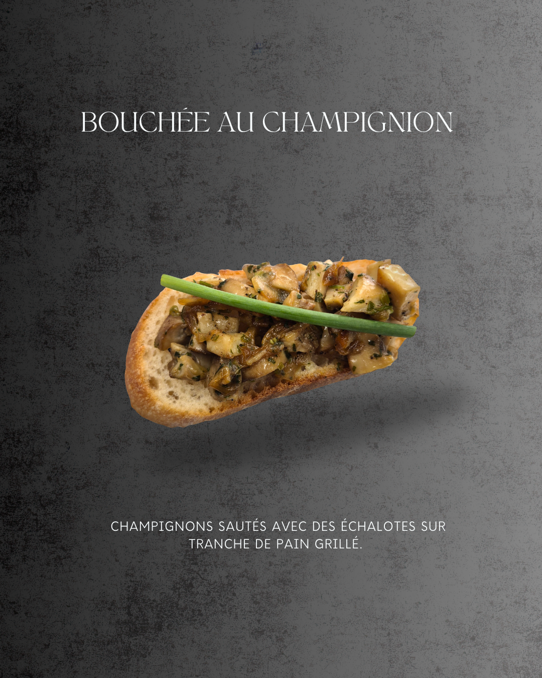 Bouchées aux champignon