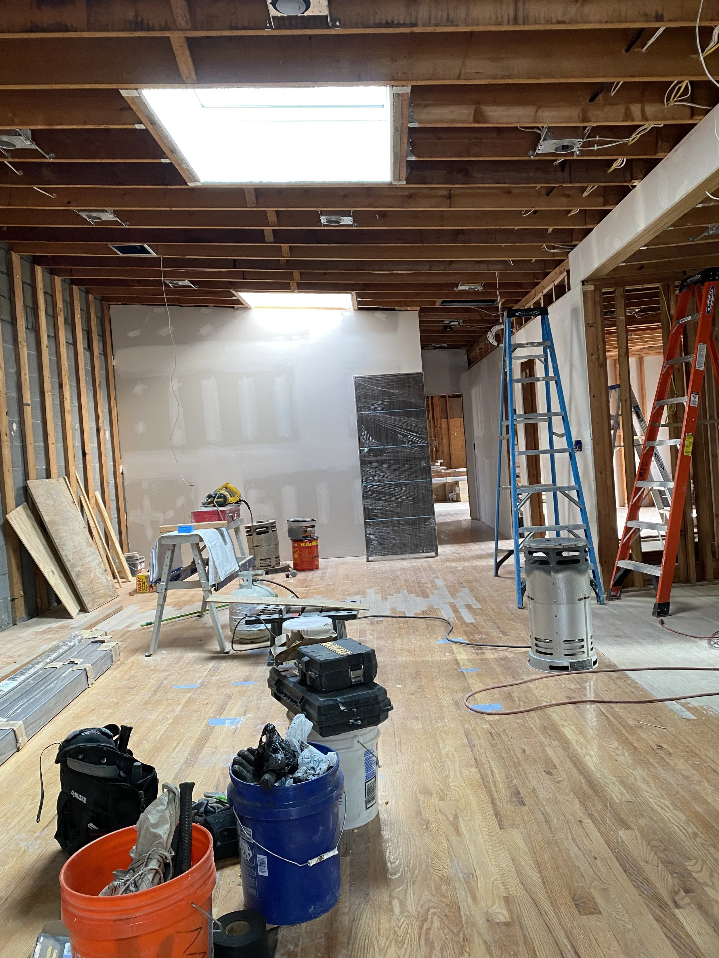 ...flooring / drywall / windows & skylights...