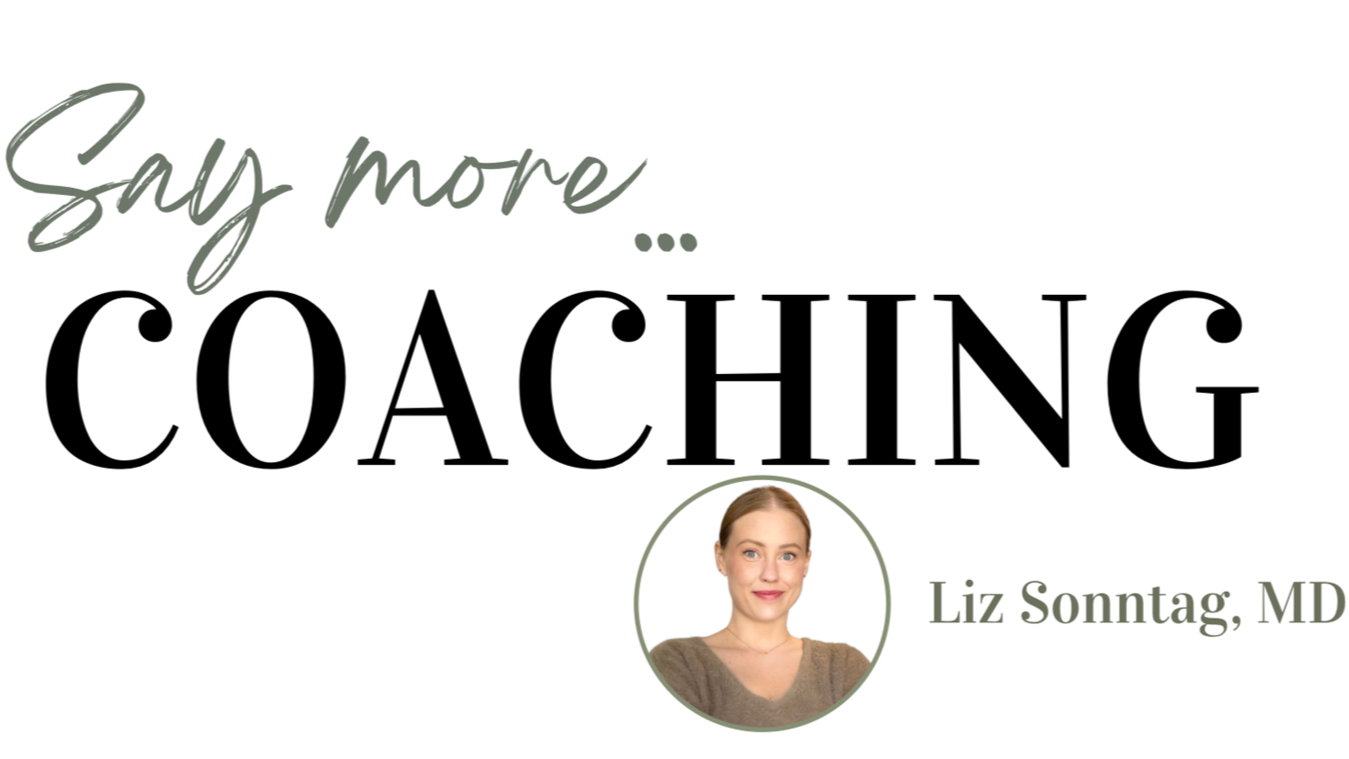 Say More Coaching