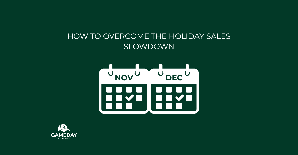 How to Overcome the Holiday Sales Slowdown
