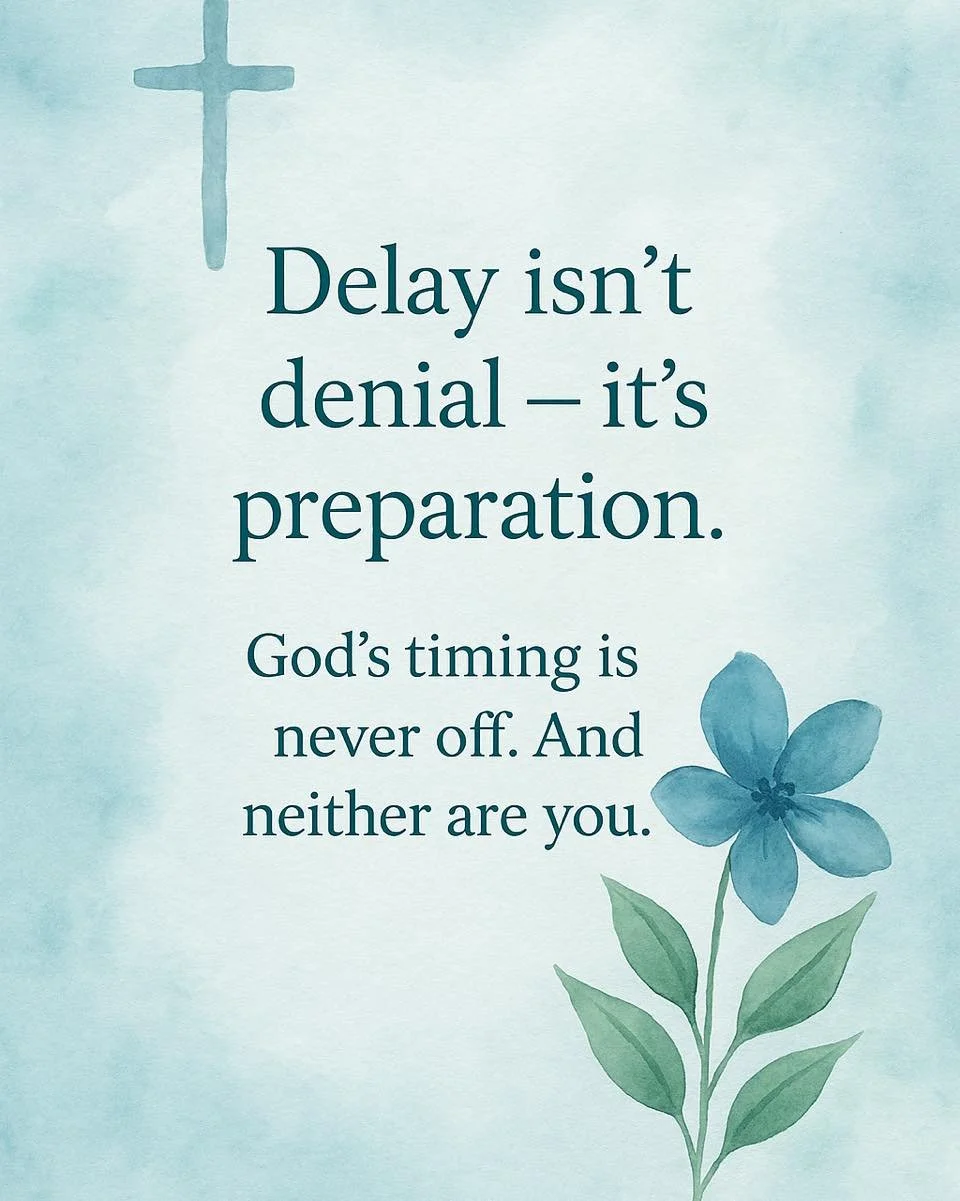 That dream?
That healing?
That breakthrough?

It may feel like it&rsquo;s taking too long. But what if God isn&rsquo;t withholding something from you&hellip;
He&rsquo;s preparing something for you?

When God gets quiet, it doesn&rsquo;t mean He&rsquo