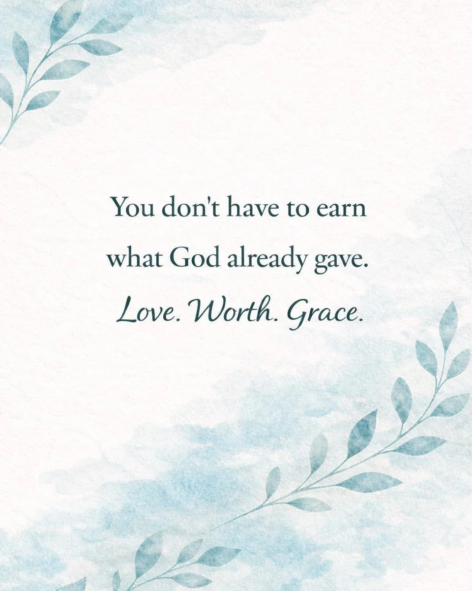 The world makes you prove your value.
God simply calls you His.
Your worth isn&rsquo;t something you achieve &mdash; it&rsquo;s something you receive.
#FaithOverFear
#IdentityInChrist
#GodsTiming
#TrustGod
#DaughterOfTheKing
#GraceUponGrace