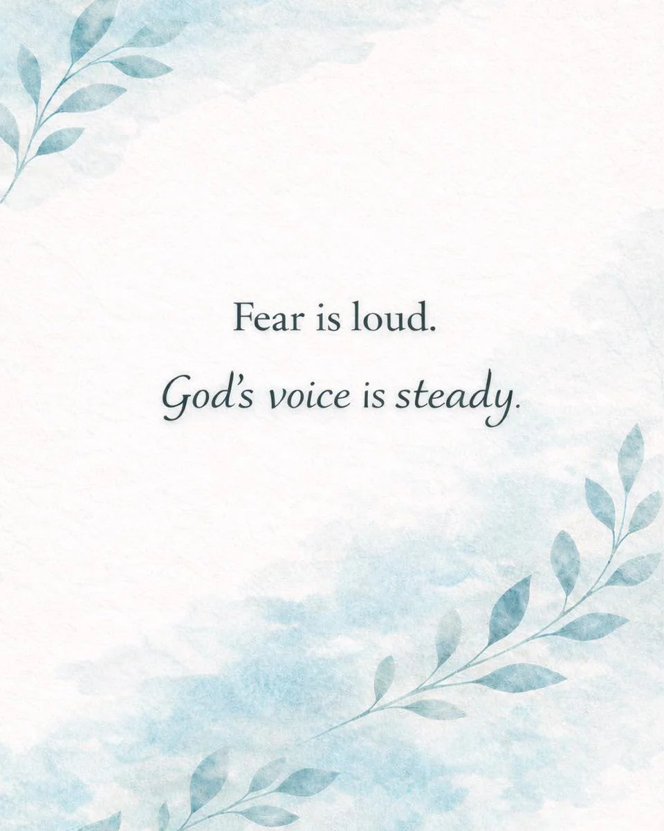 Fear rushes.
God leads.
If you&rsquo;re overwhelmed, pause and listen for the steady voice of truth.

#YouAreBecoming #GodsTiming #FaithOverFear #EncouragementForWomen #HealingJourney #ProgressNotPerfection #IdentityInChrist #ChristianLifeCoach #Life