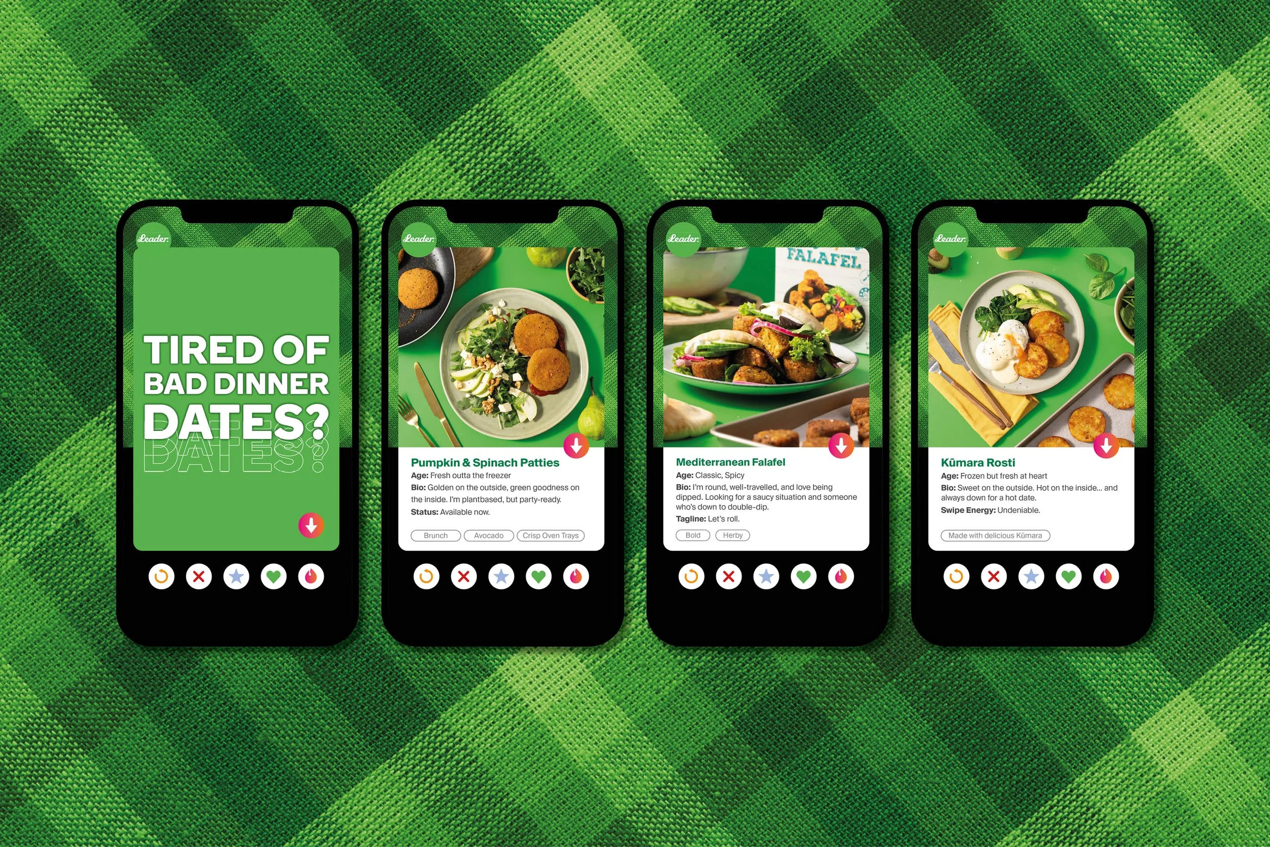 Leader - social posts