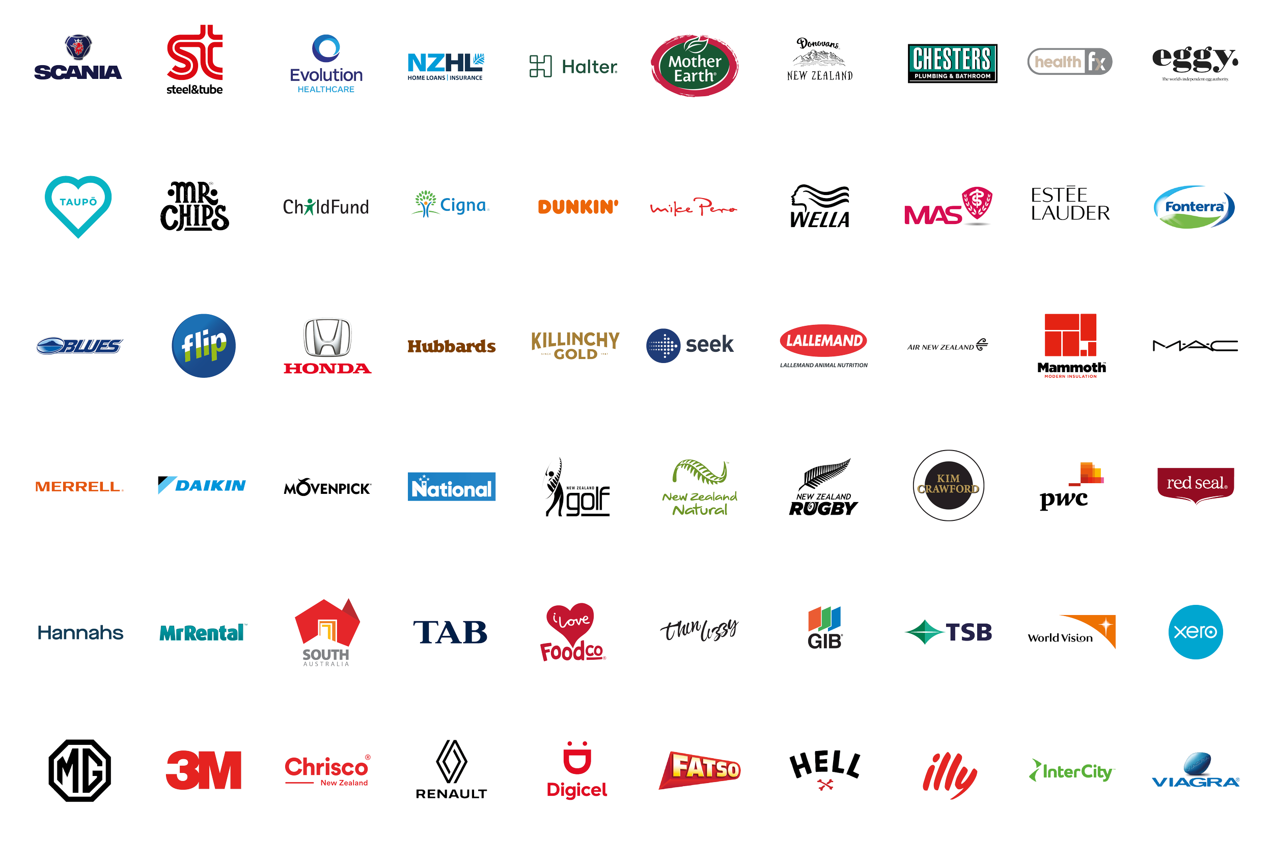 Social Sugar client logos - businesses we've helped grow