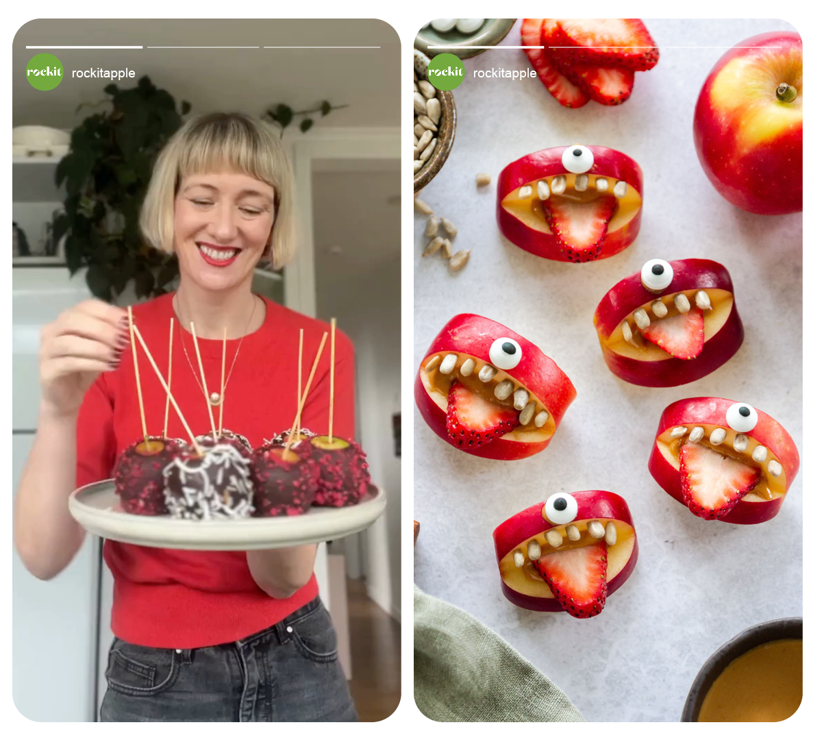 RockIt Apple social posts