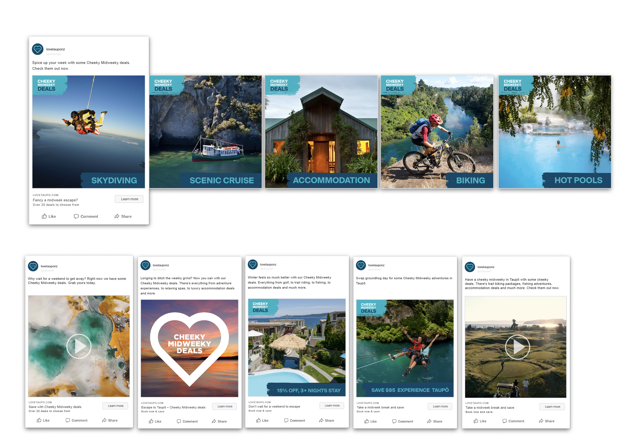 Cheeky Midweeky social campaign