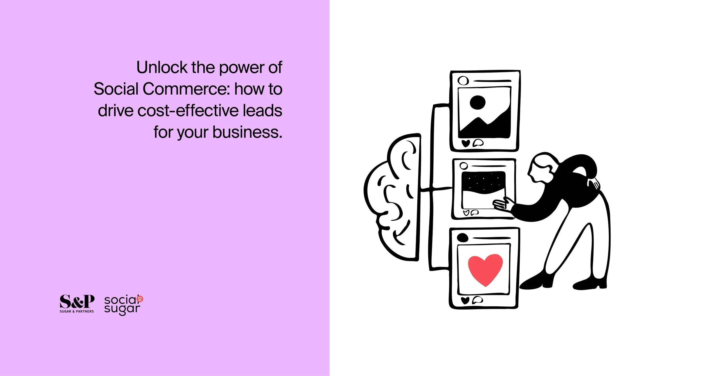 Unlock the power of social commerce graphic