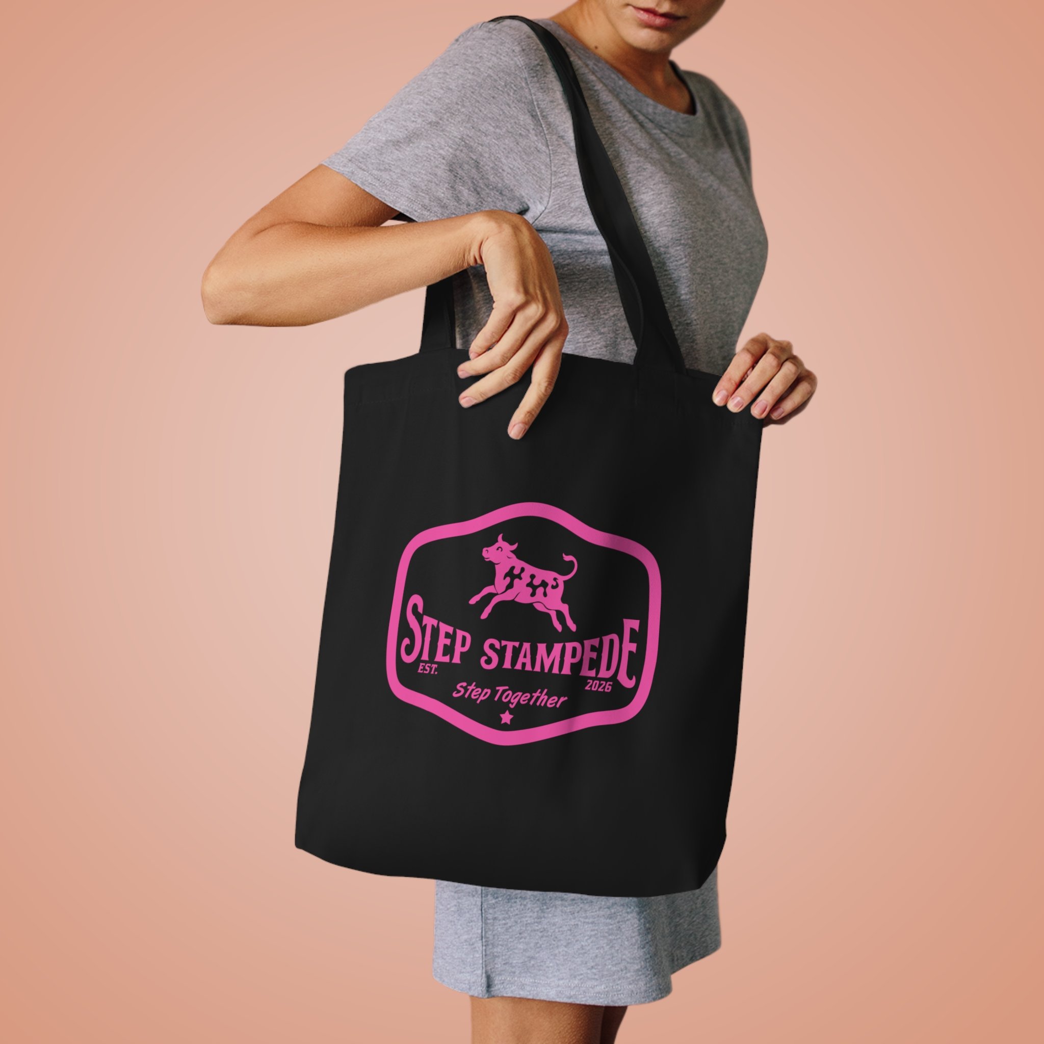 Pink Buckle - Cotton Tote Bag