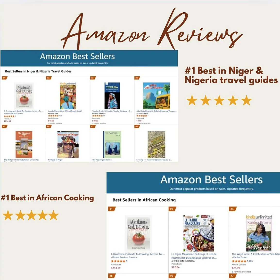 Our cookbook is officially an Amazon Best Seller! 🥹💛 Thank you for every recipe you&rsquo;ve tried, shared, and loved.