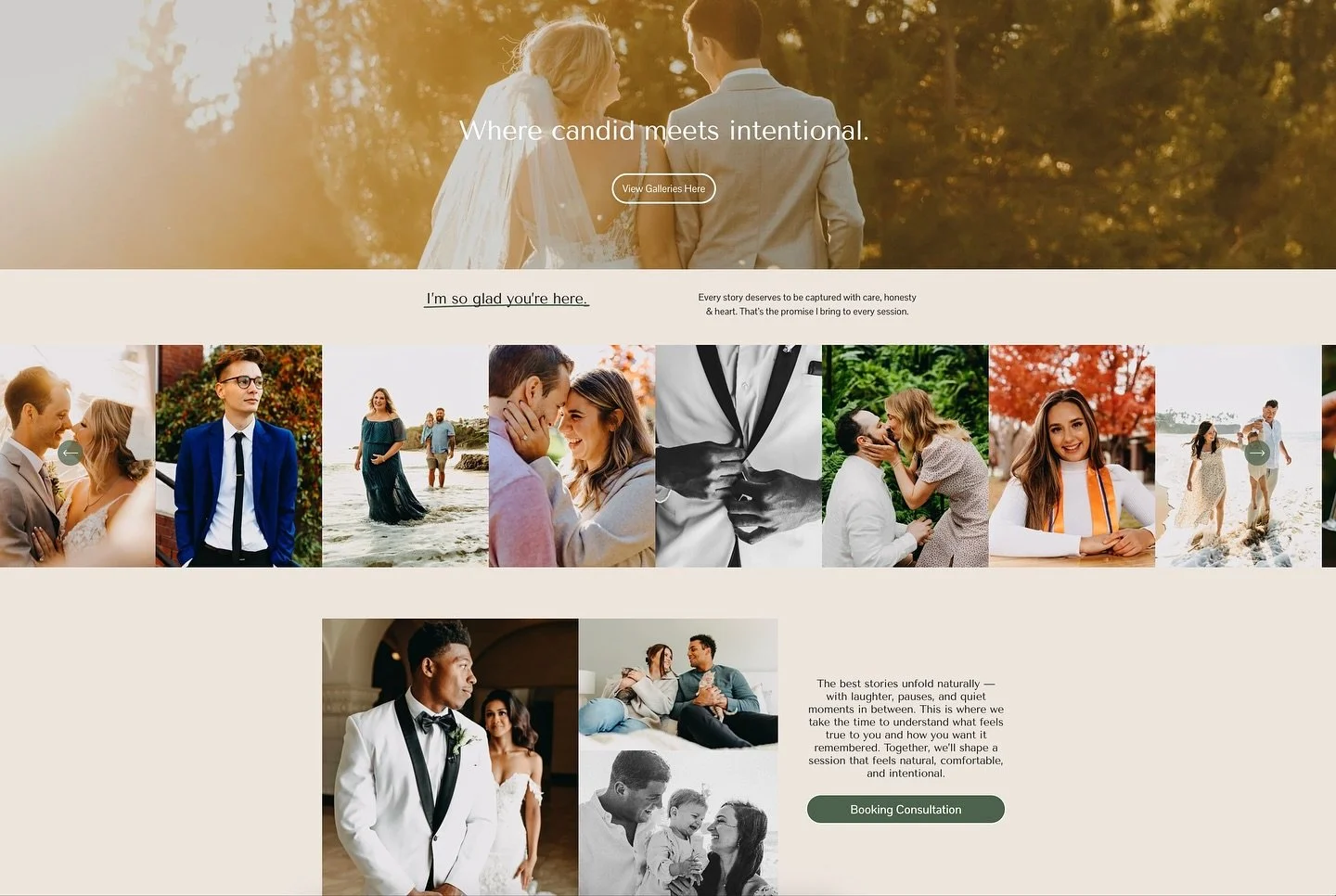 After countless drafts, late nights, and moments of reflection, my rebrand and new website are finally live.

This space holds everything I&rsquo;ve learned about what it means to create with intention &mdash; to capture people as they are, and to te