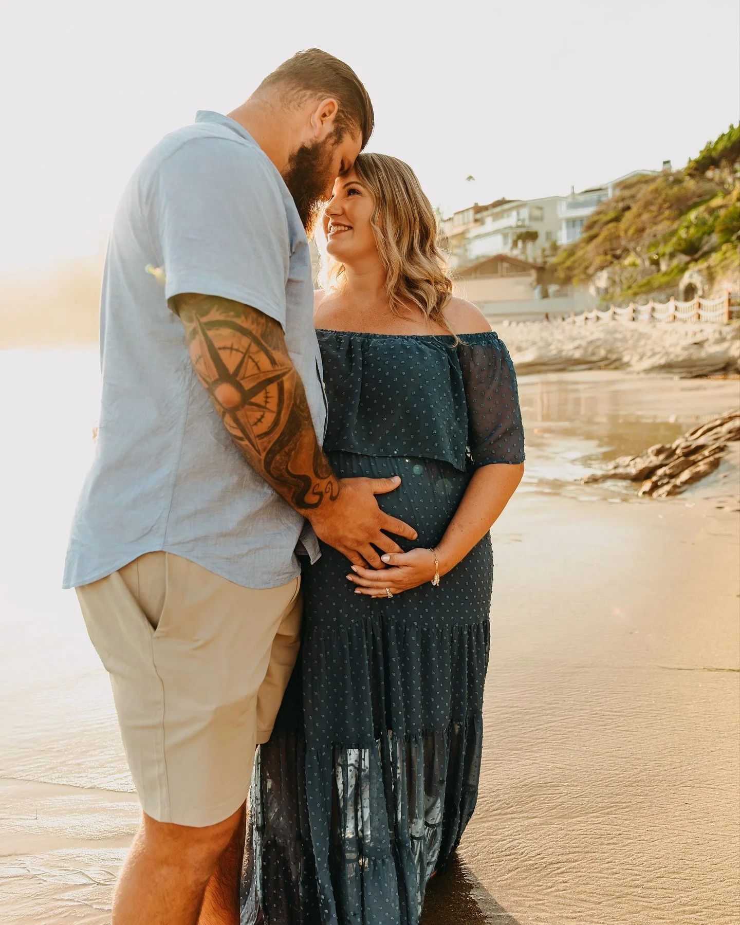 Golden hour + ocean air