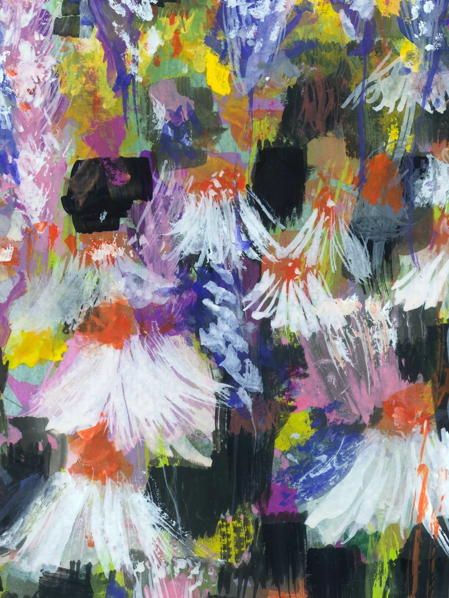 Detail from Pastel Horizon.

#impressionism