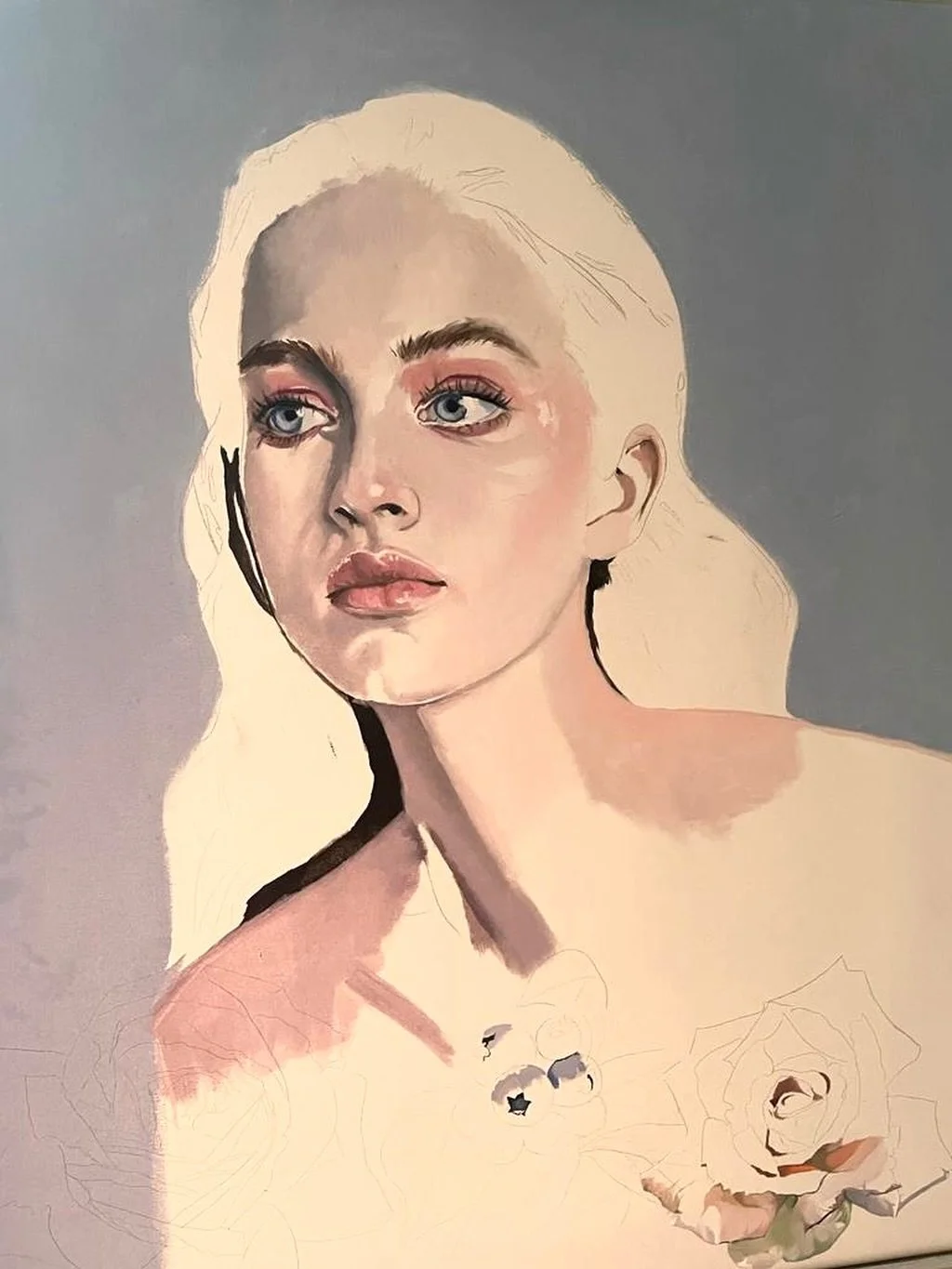 Portrait in oil on canvas, 60 &times; 80 cm.

#portrait #oiloncanvas #oilpaintings #oilpaintingartist #oilpaintingsoncanvas #portraitpainting