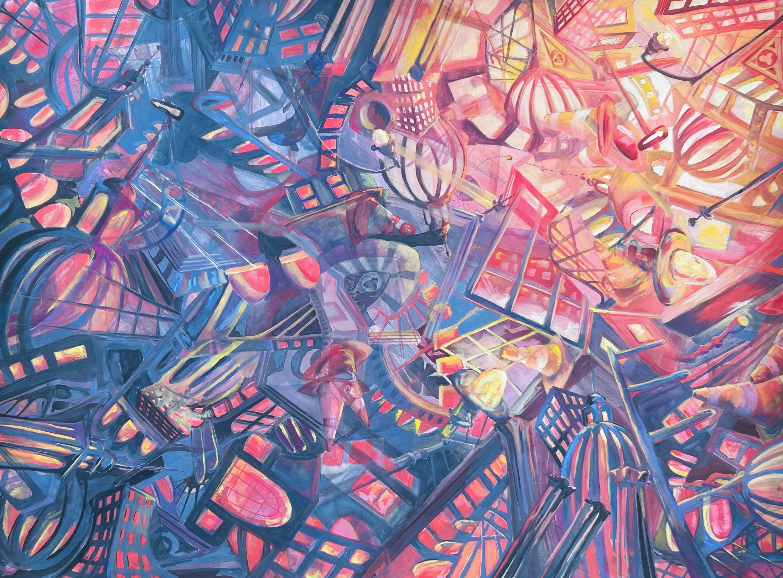 Industrial Providence (Gouache)