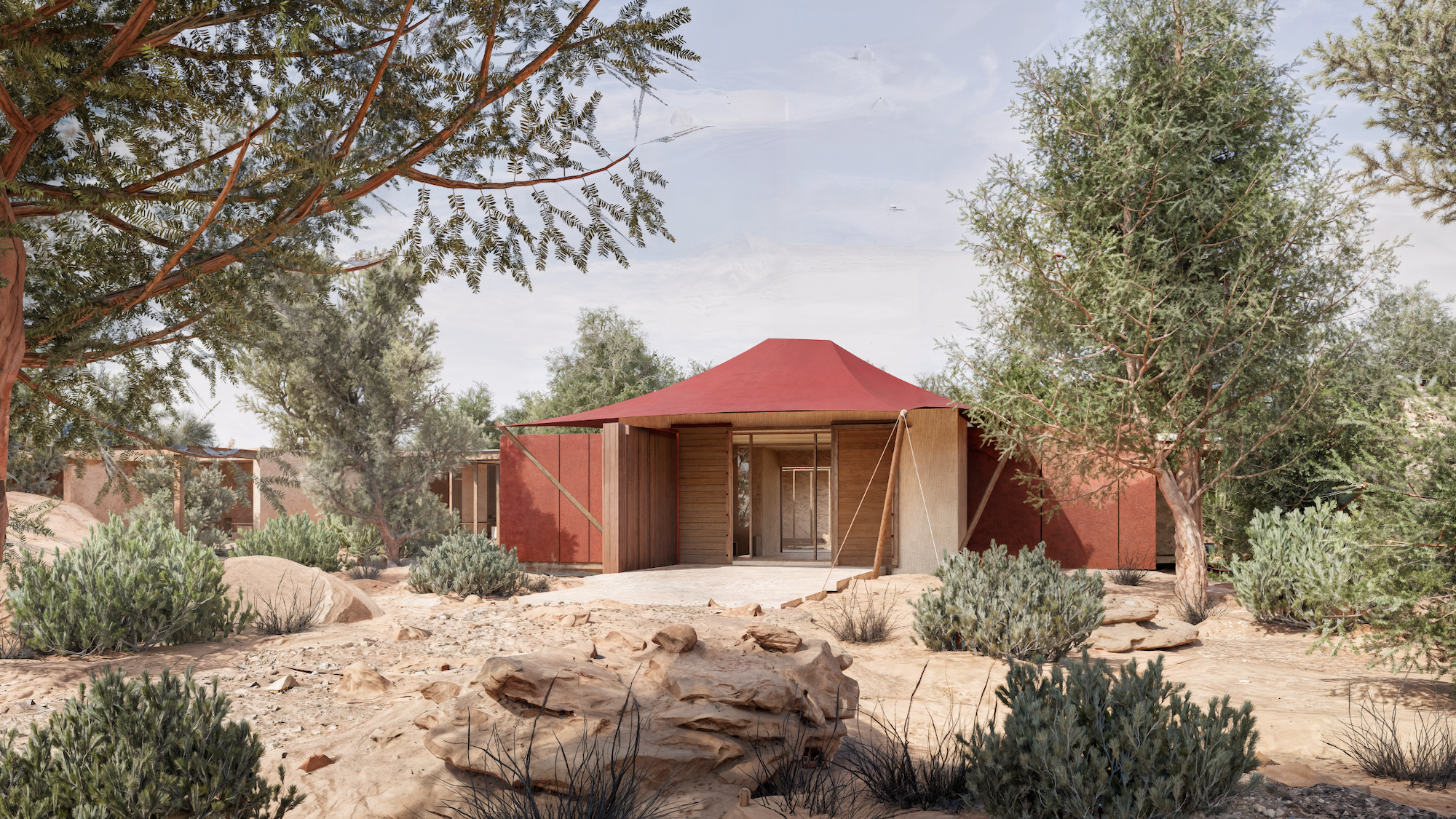 Camp Korongo Wellness Arrival View