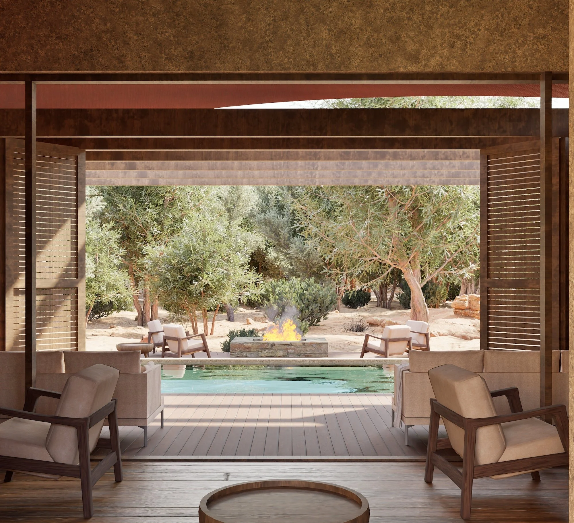 Camp Korongo Wellness Pool View