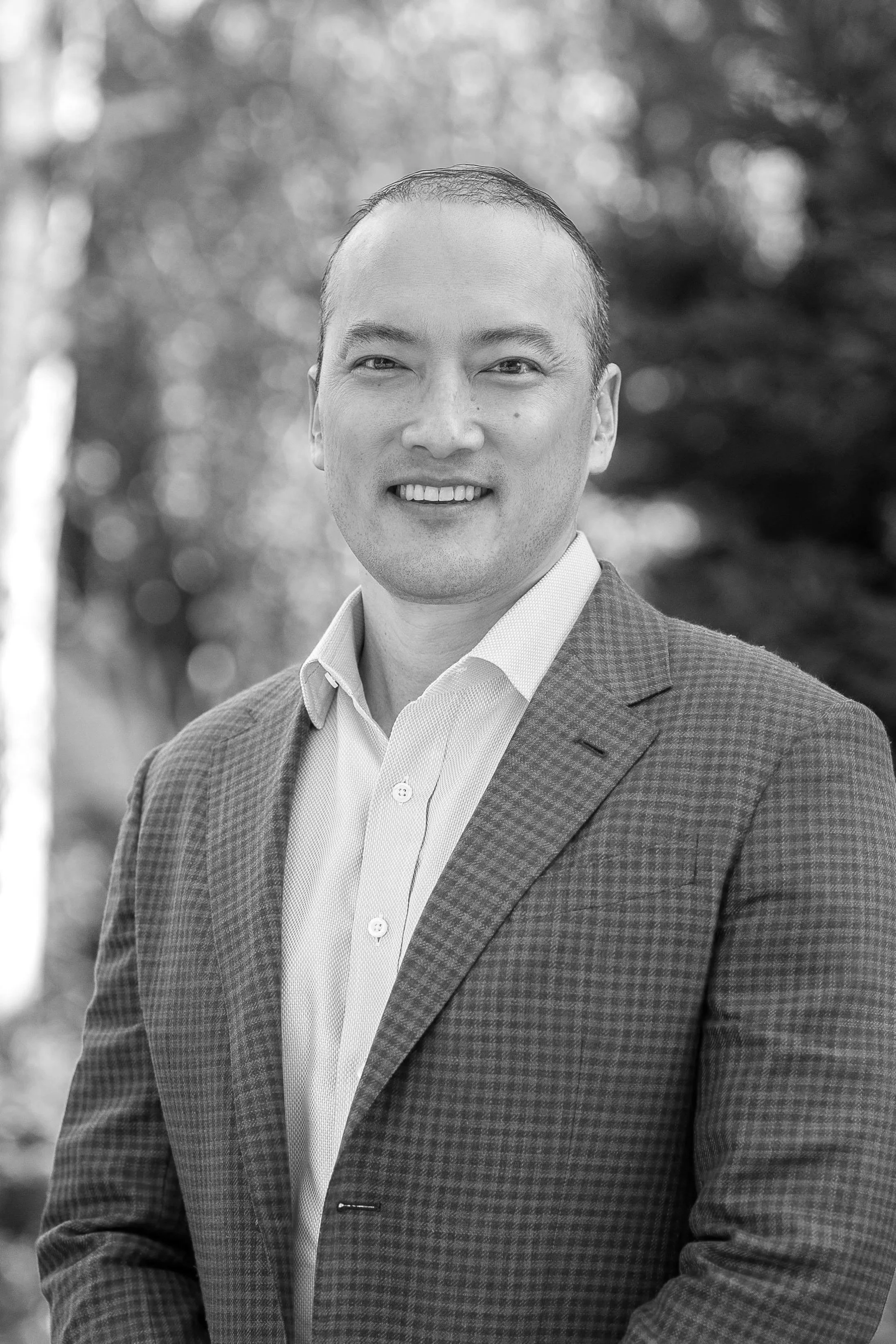 Robert Hee in an outdoor setting