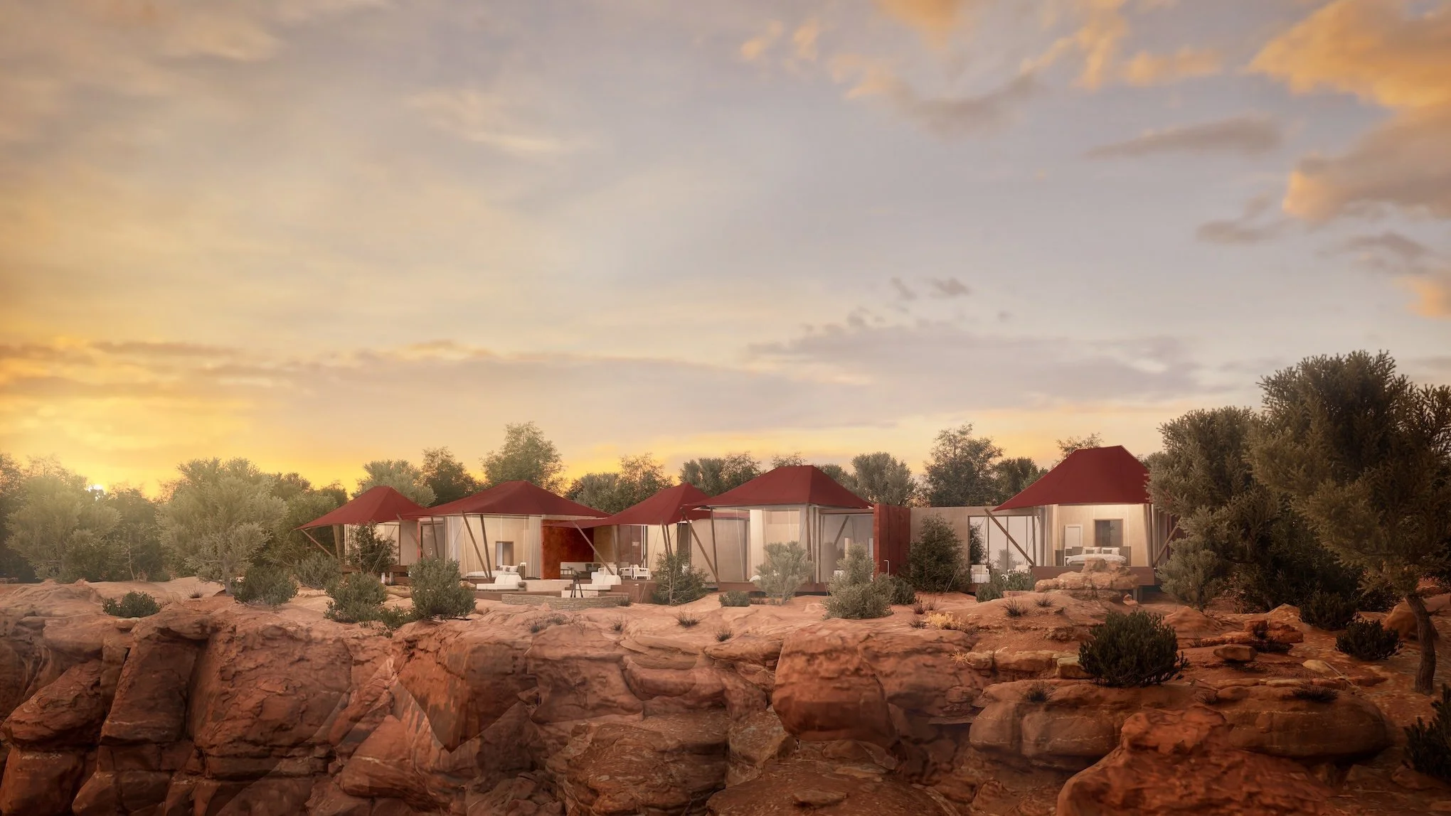 Camp Korongo Bed Cliff View