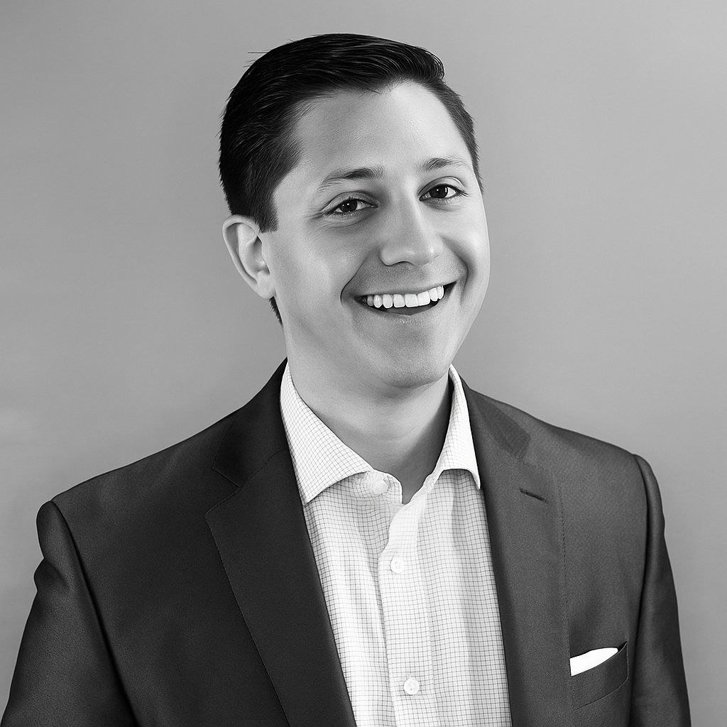 Pierce Meck in a studio setting