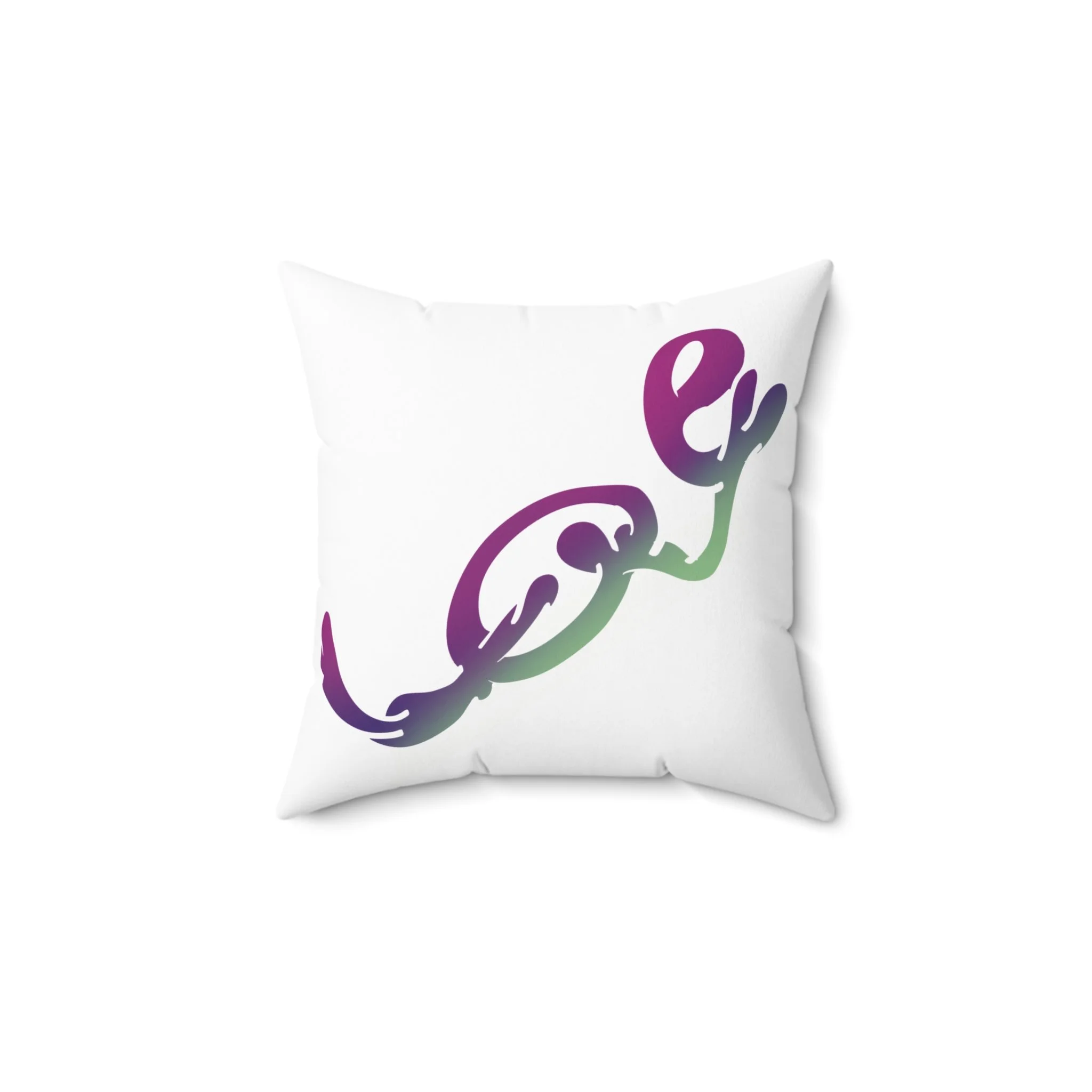 Valentine's Heart & Love Graffiti Pillow (14