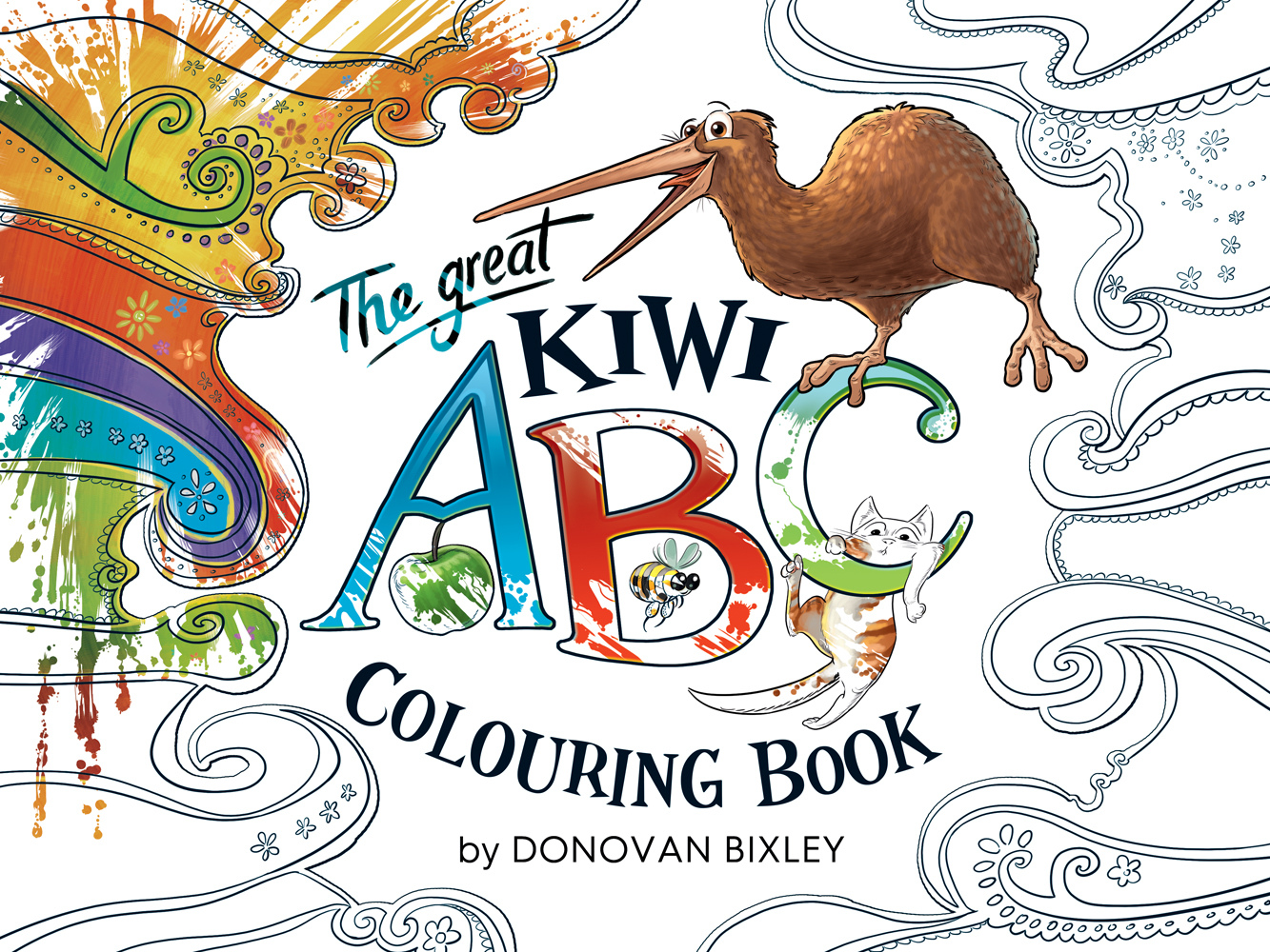 The Great Kiwi ABC Colouring Book 