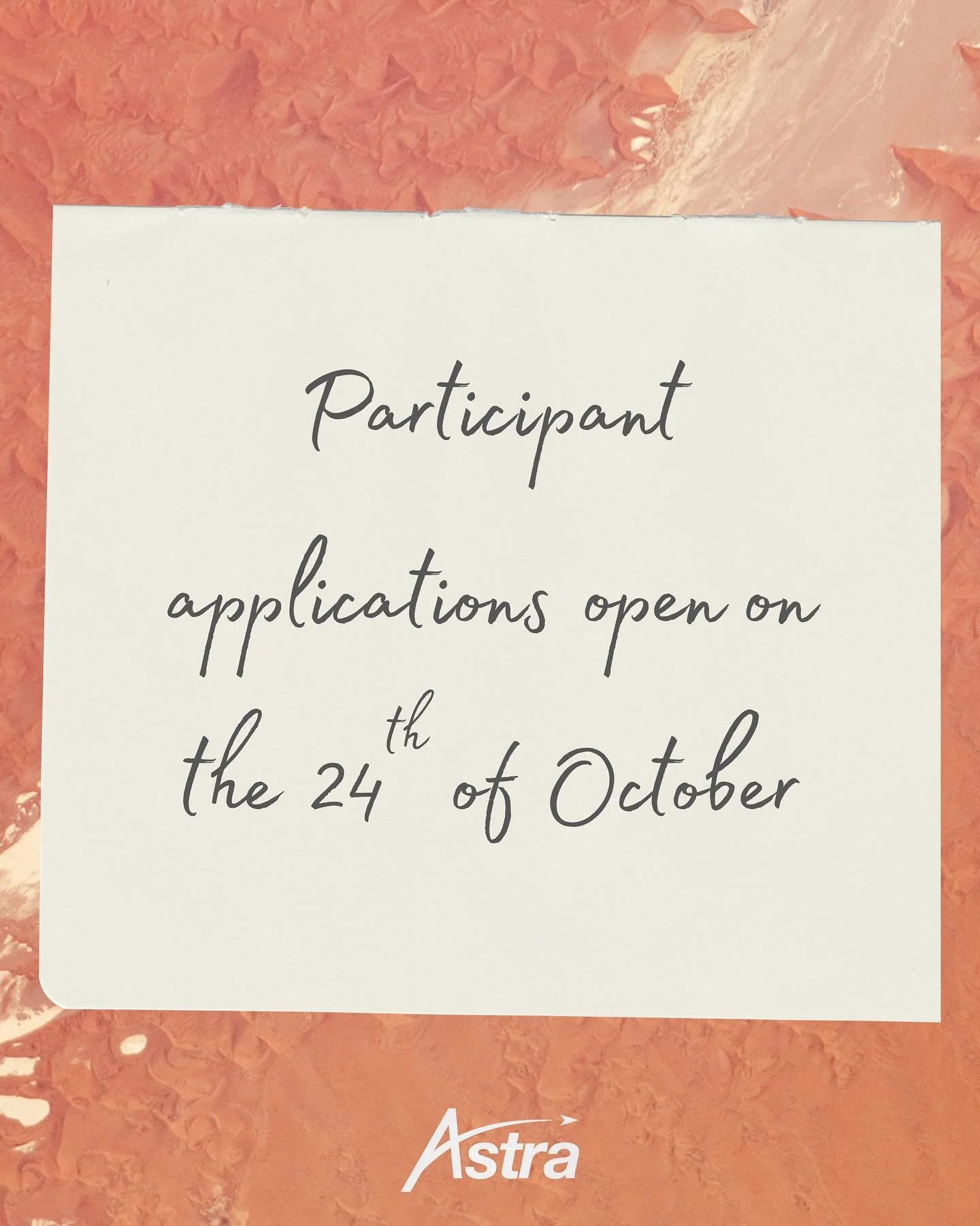 Save the date&hellip; ✨