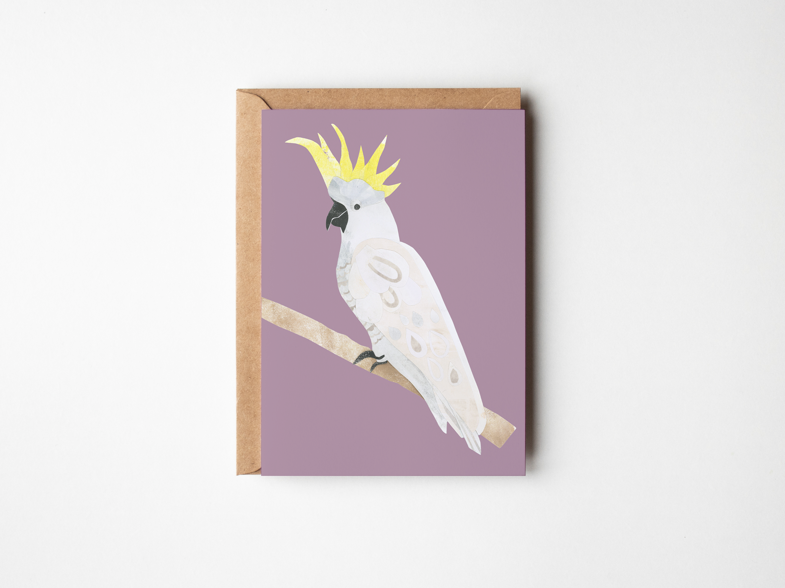 Sulphur-Crested Cockatoo - Art Card