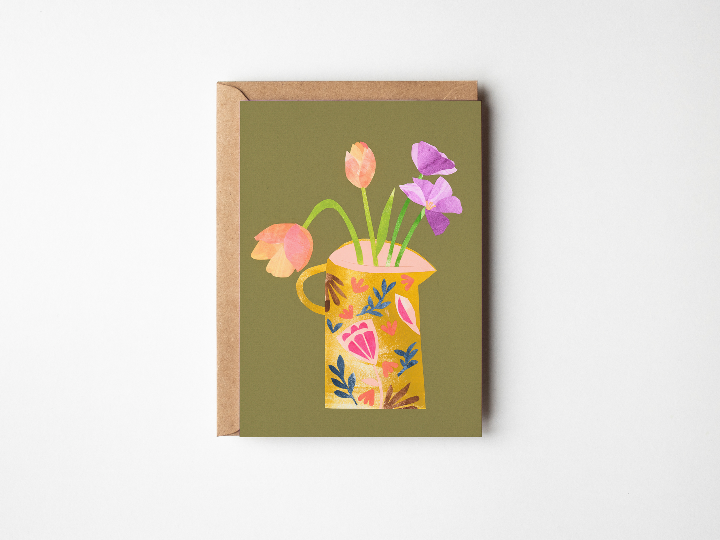 Floral Cuttings I - Art Card