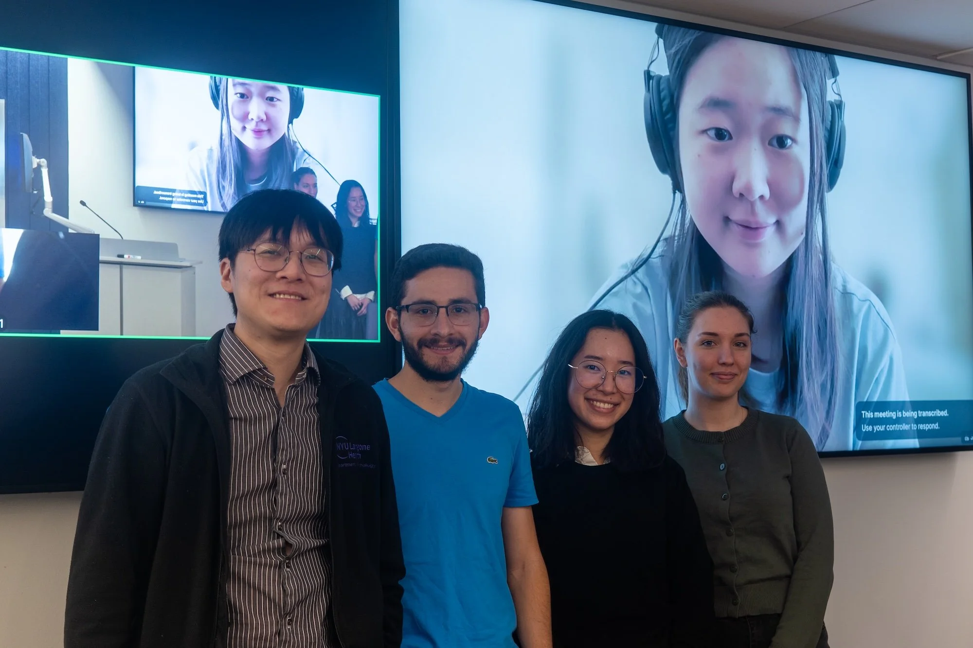 Inaugural lab meeting