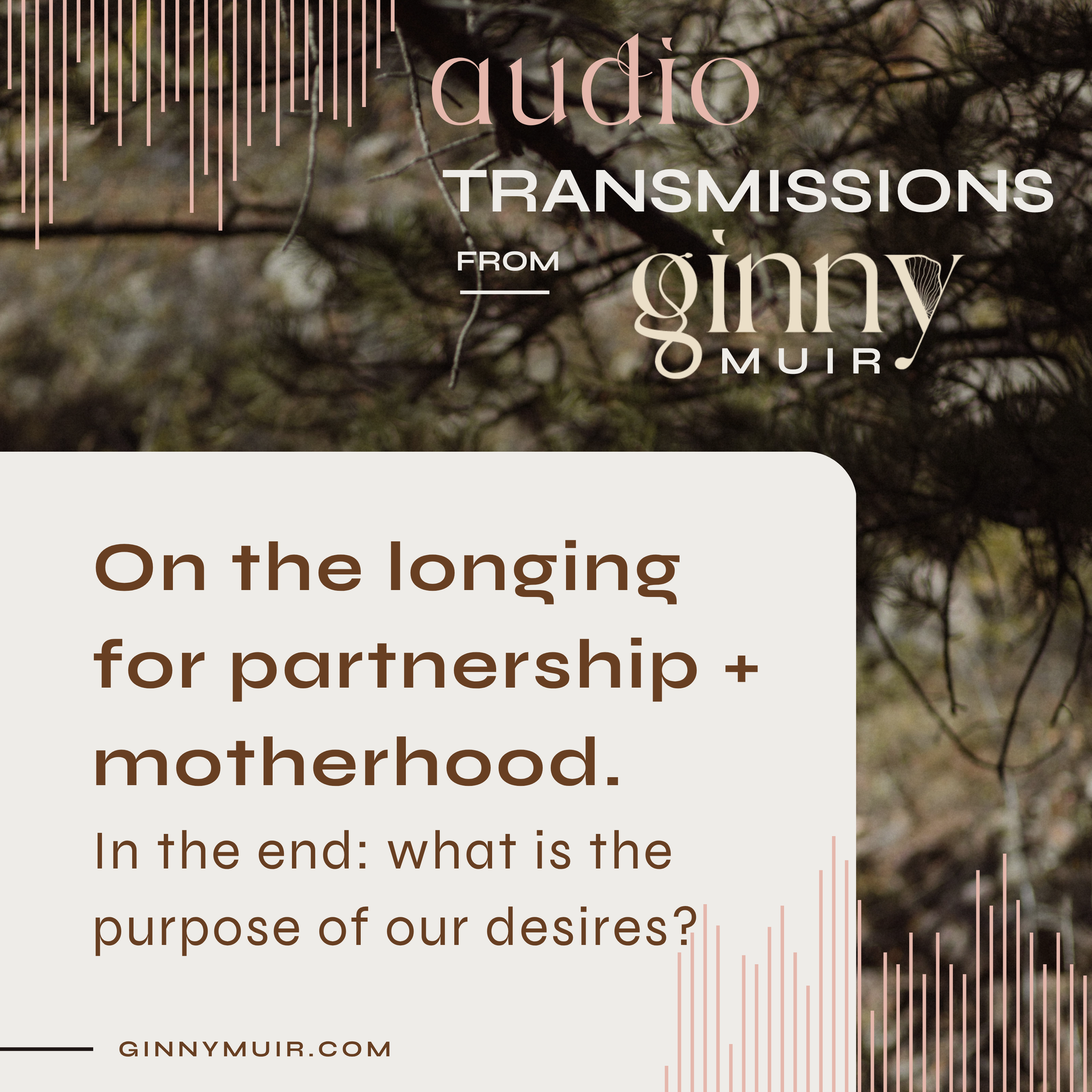 On the longing for partnership and motherhood. In the end: what is the purpose of our desires?