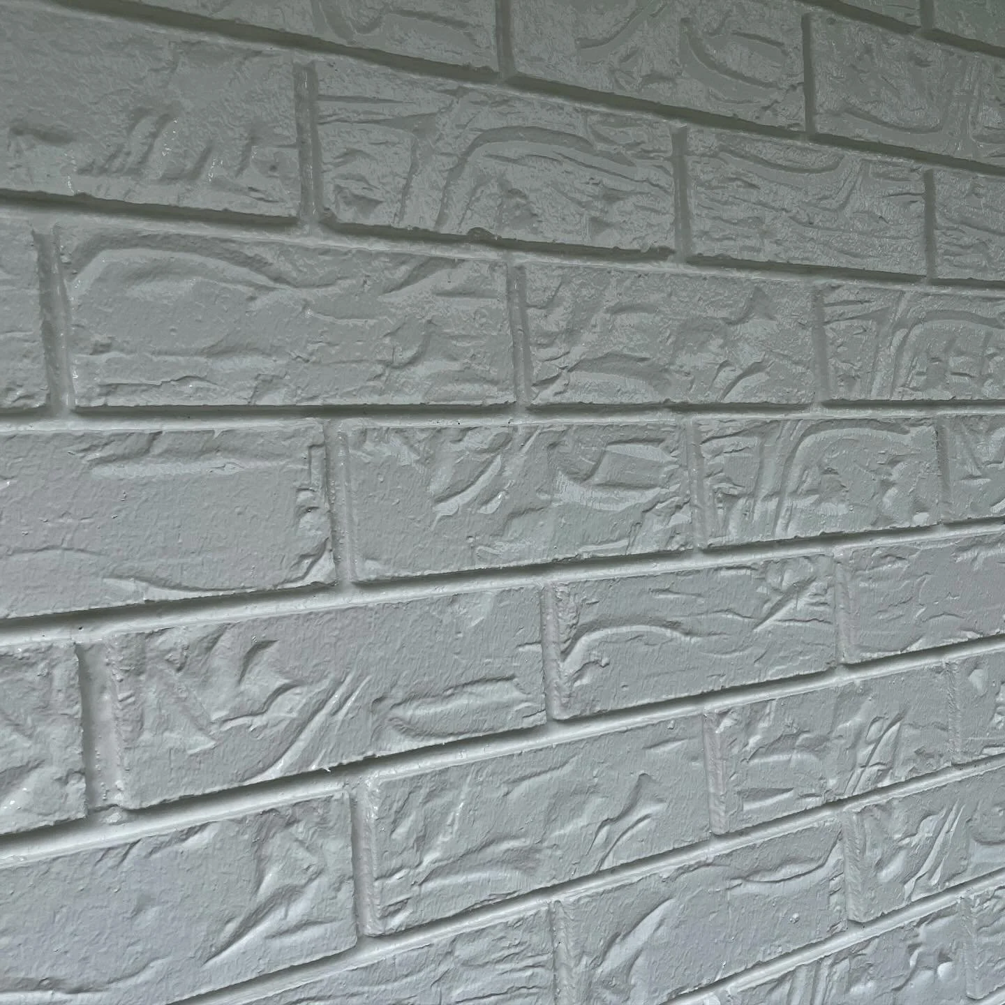 From bare, porous brick to a flawless white finish - this one demanded patience, prep, and a sharp eye for detail.

Solid coverage. Everything filled. No shortcuts.
ChromaForce brings surfaces to life with the right systems and the right hands on the