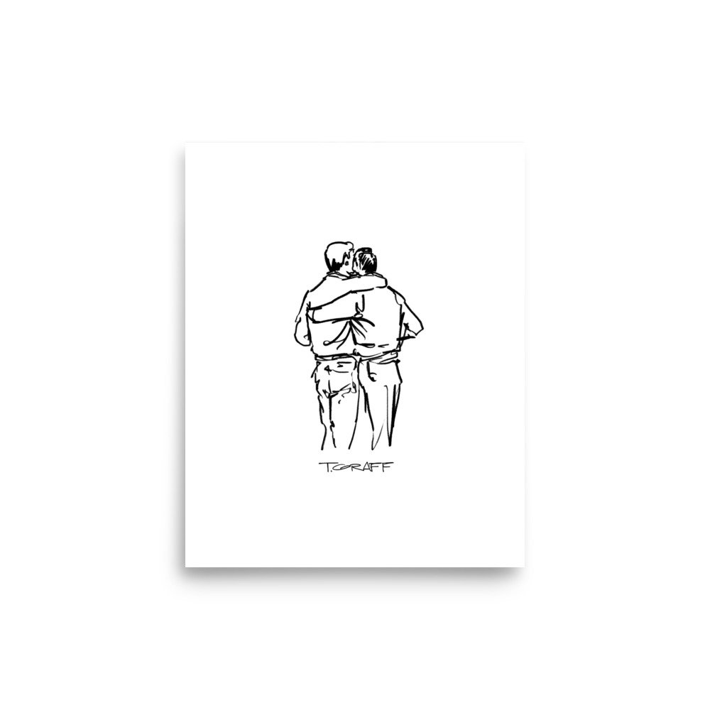 Partnership - Art Print (White Background)